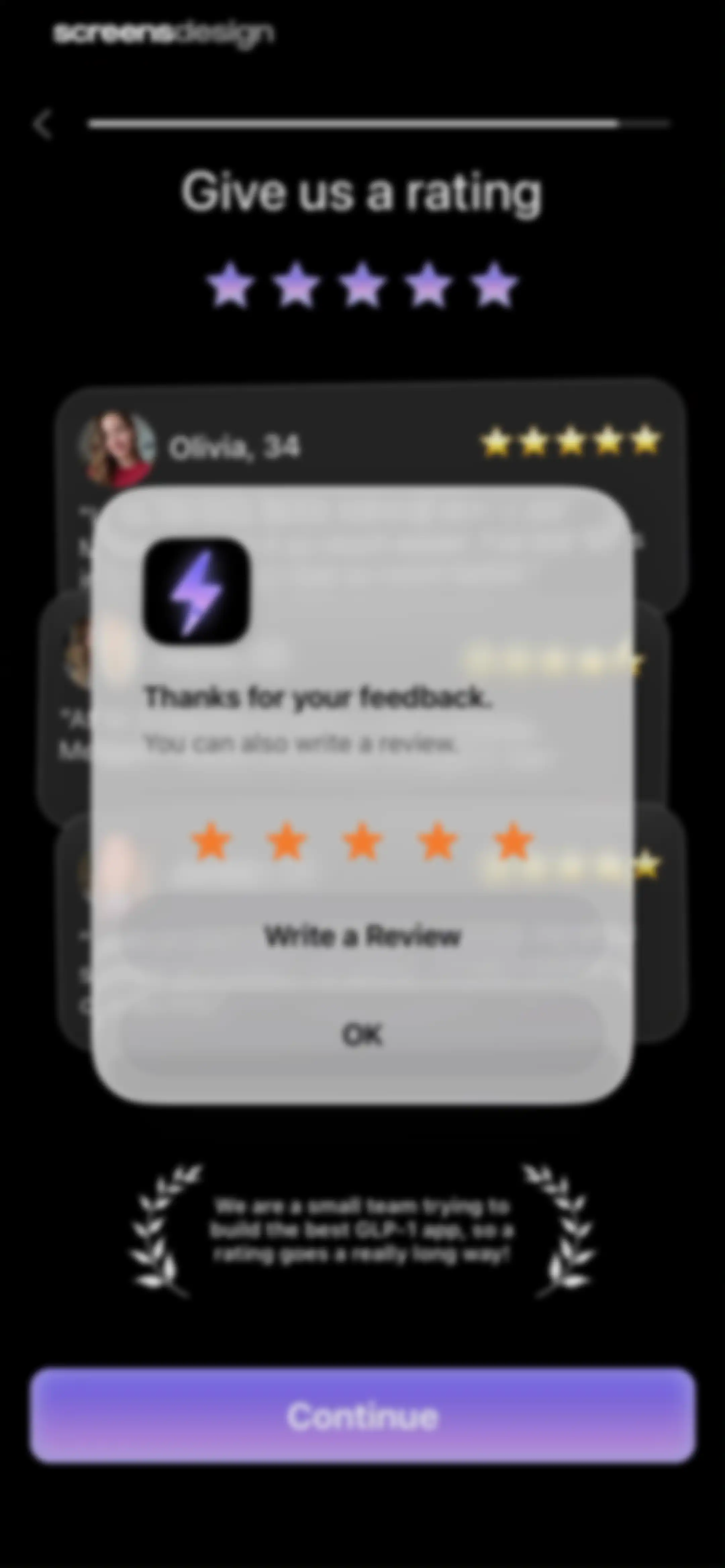MeAgain: GLP-1 Tracker App screen 29