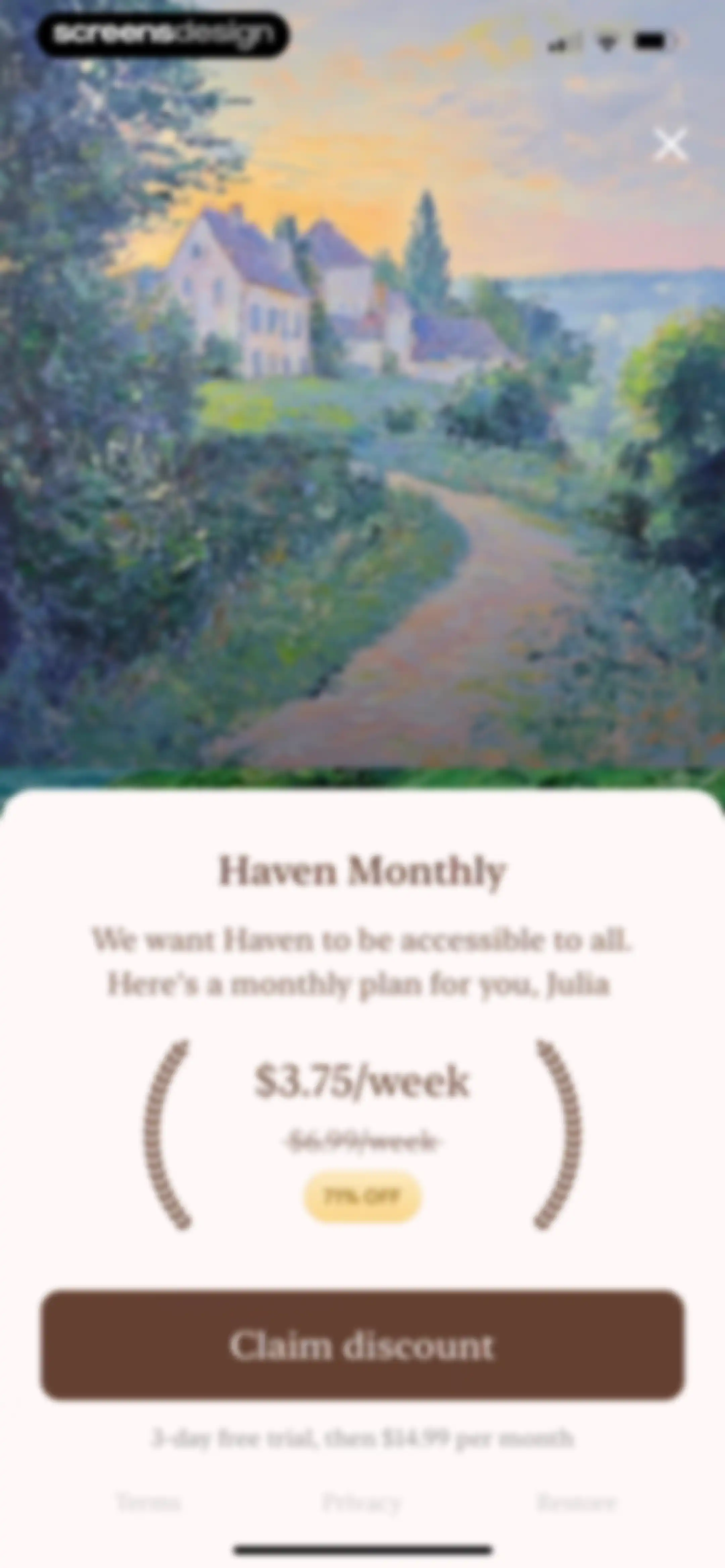 Haven - Bible Chat screen 79
