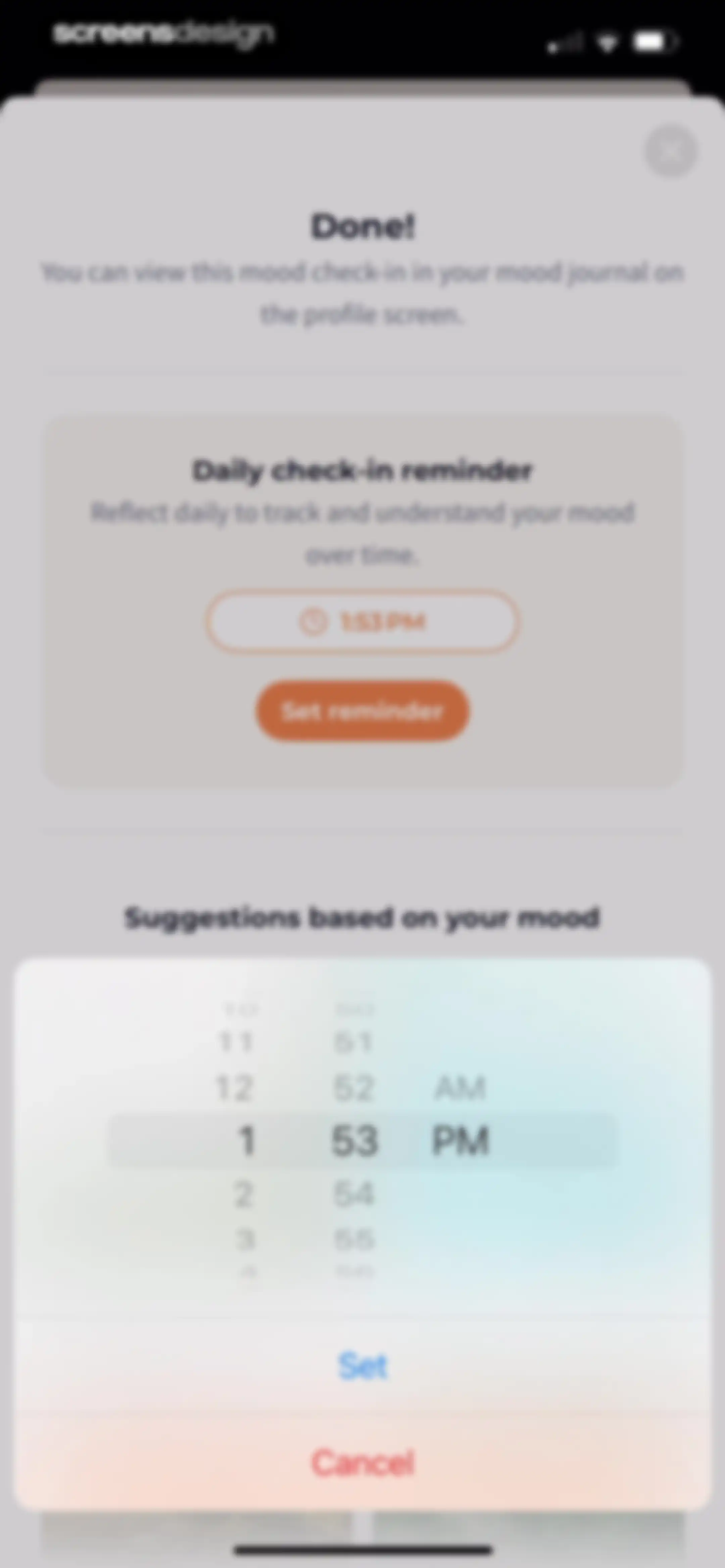 Meditation Moments - Guided screen 18