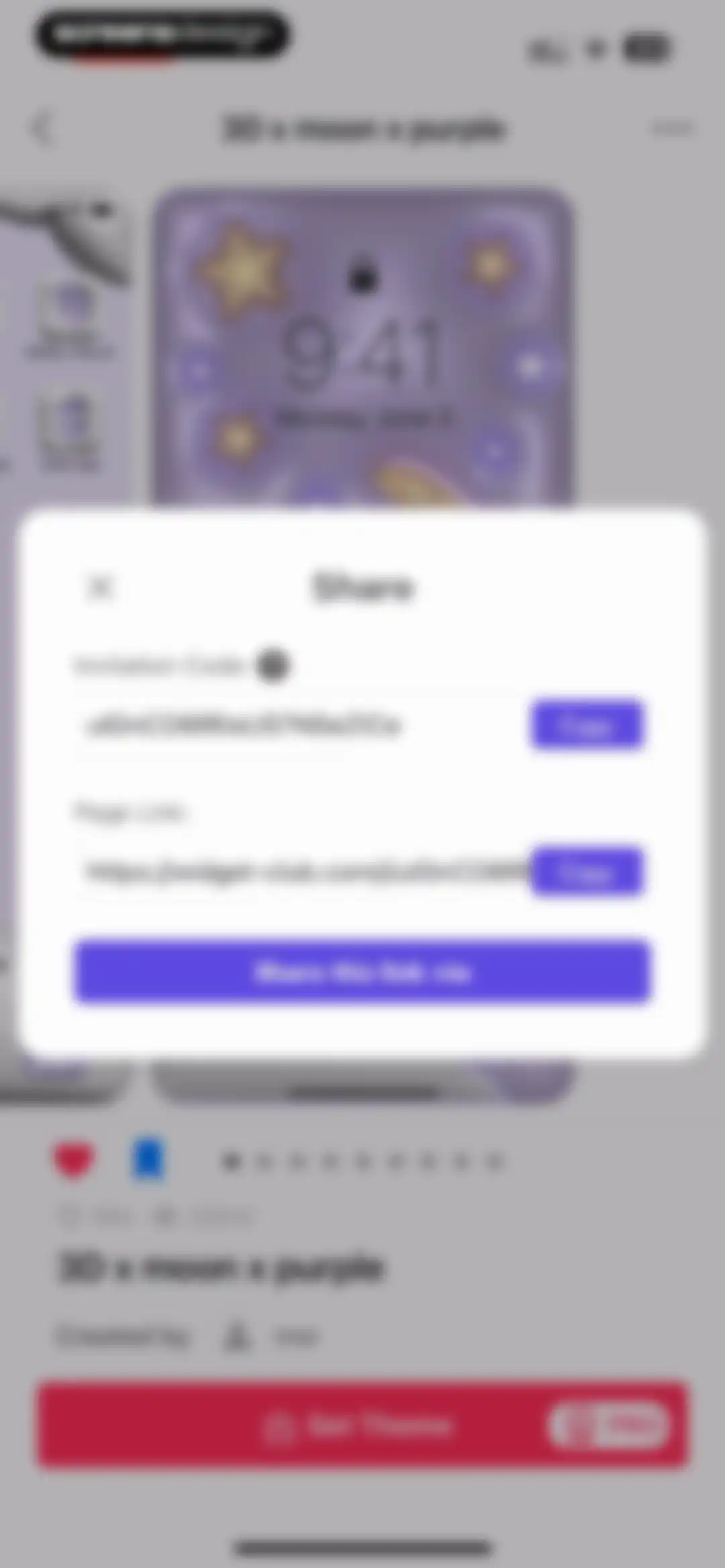 WidgetClub:Widget, Theme, Icon screen 34
