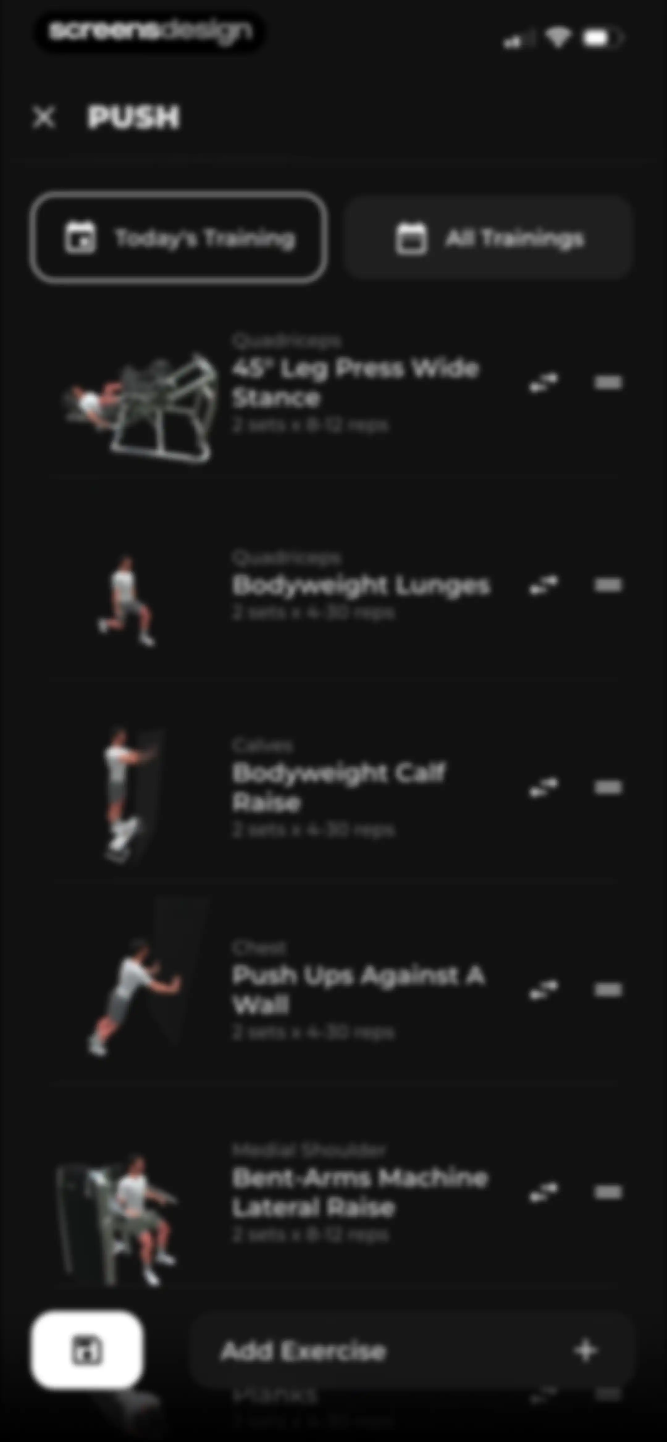 MCI - Personal Training AI screen 65