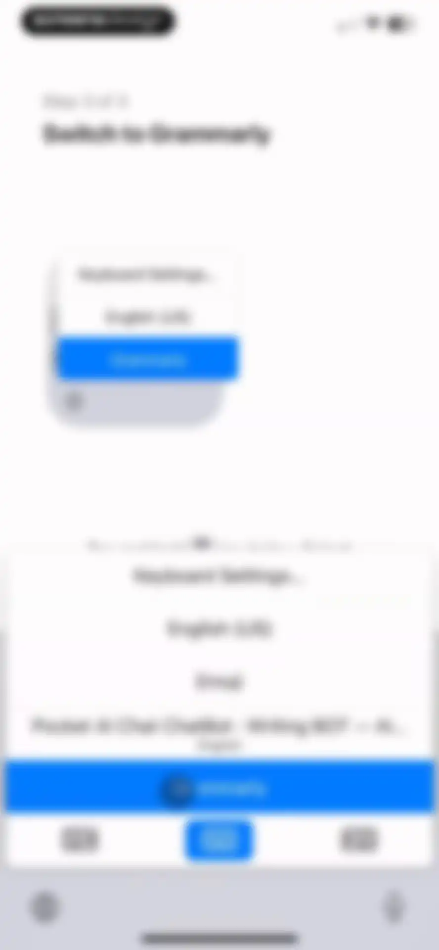 Grammarly: AI Keyboard & Notes screen 27