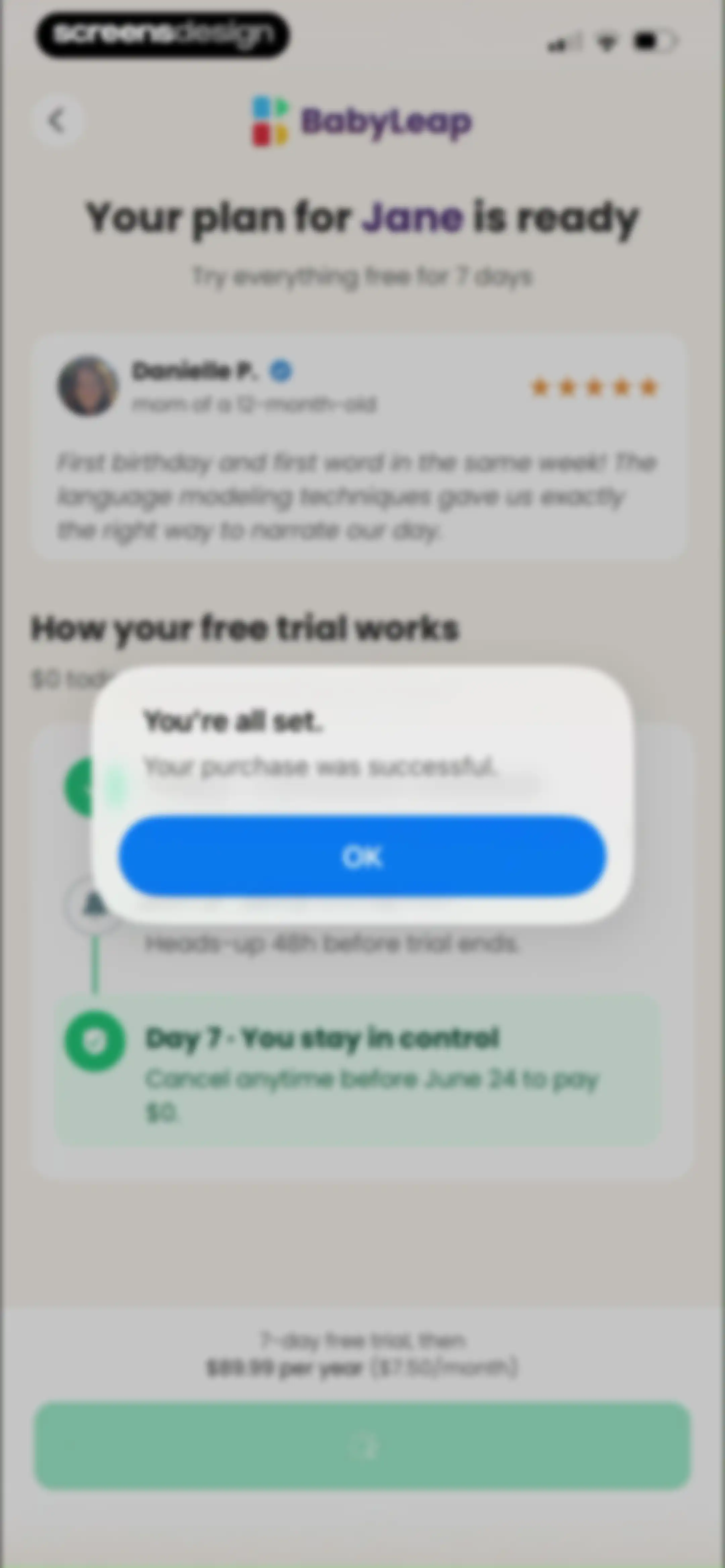 Baby Leap: Milestone Tracker screen 33