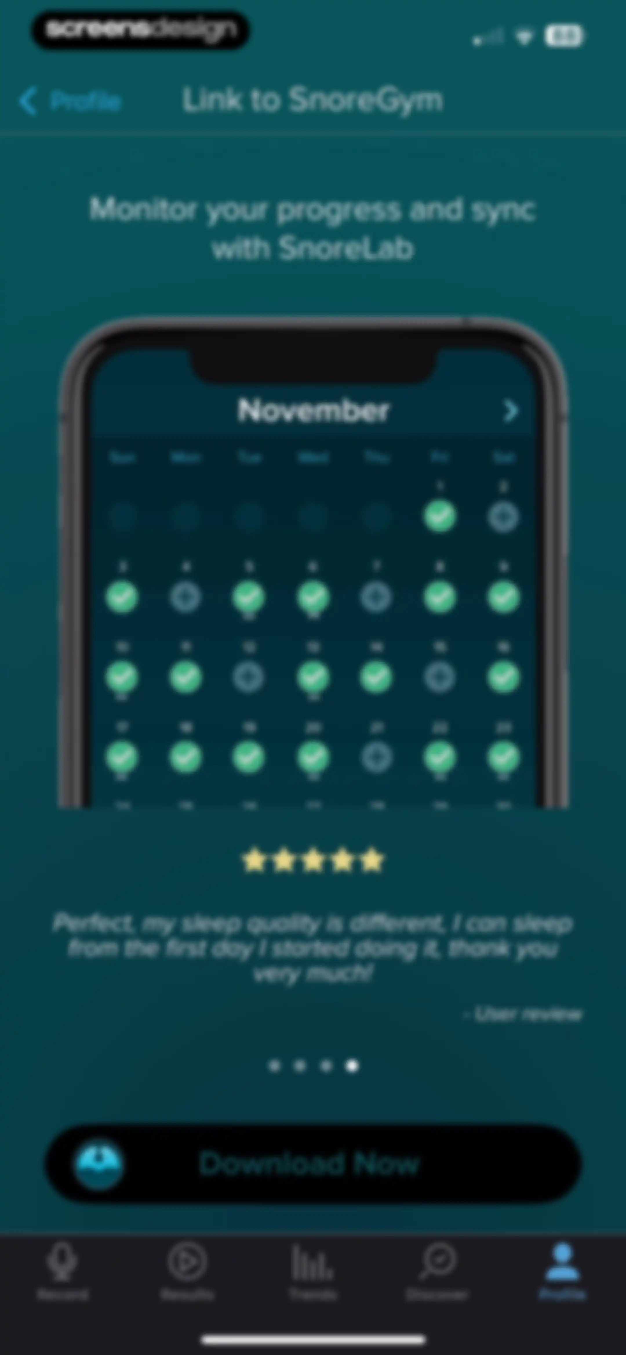 SnoreLab : Record Your Snoring screen 93