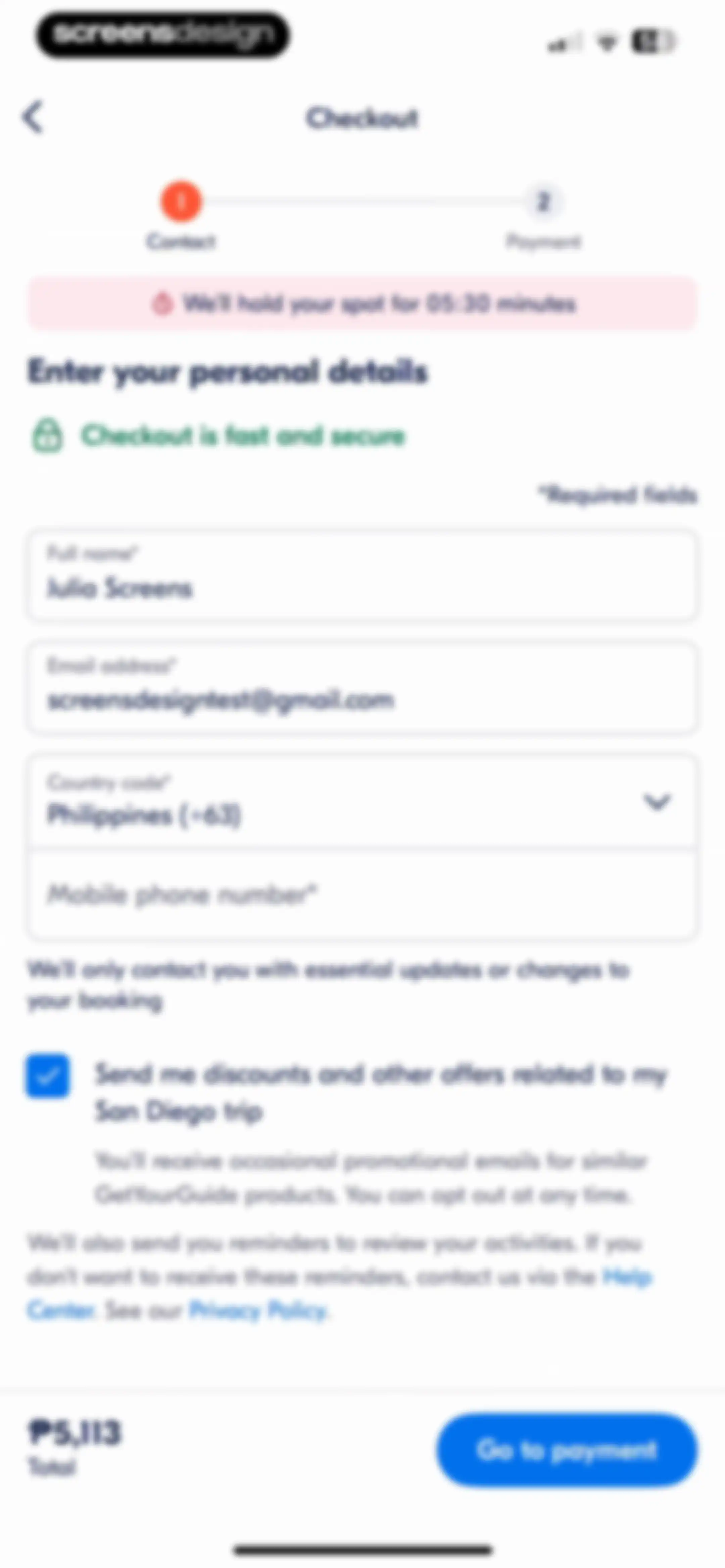 GetYourGuide: Plan & Book screen 97