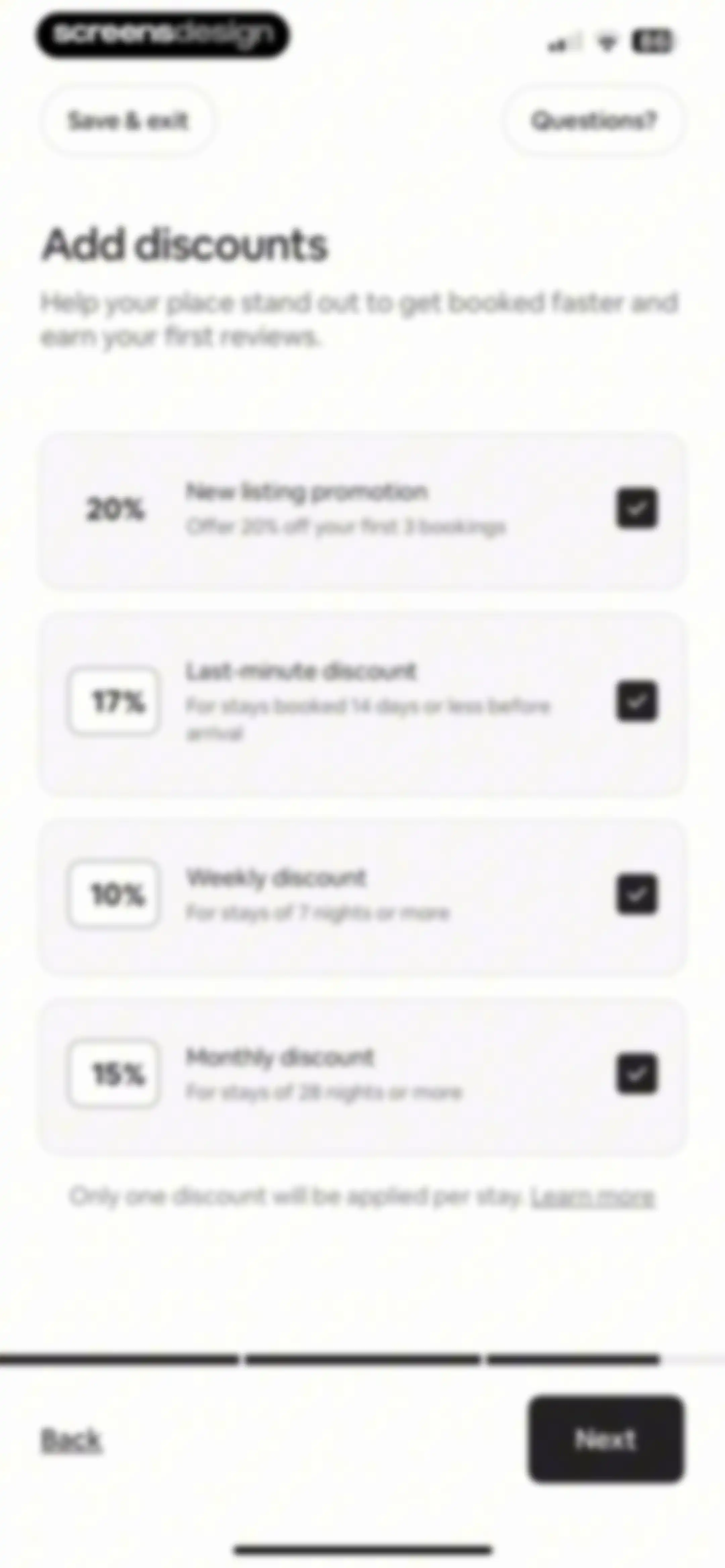 Airbnb screen 151