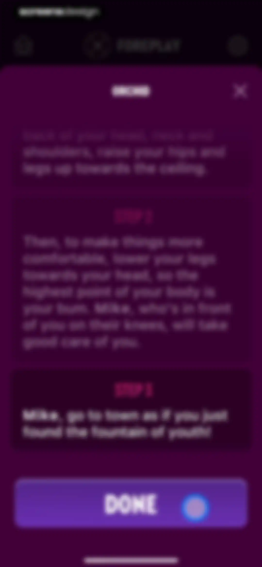 Couples games: Sex Roulette screen 30