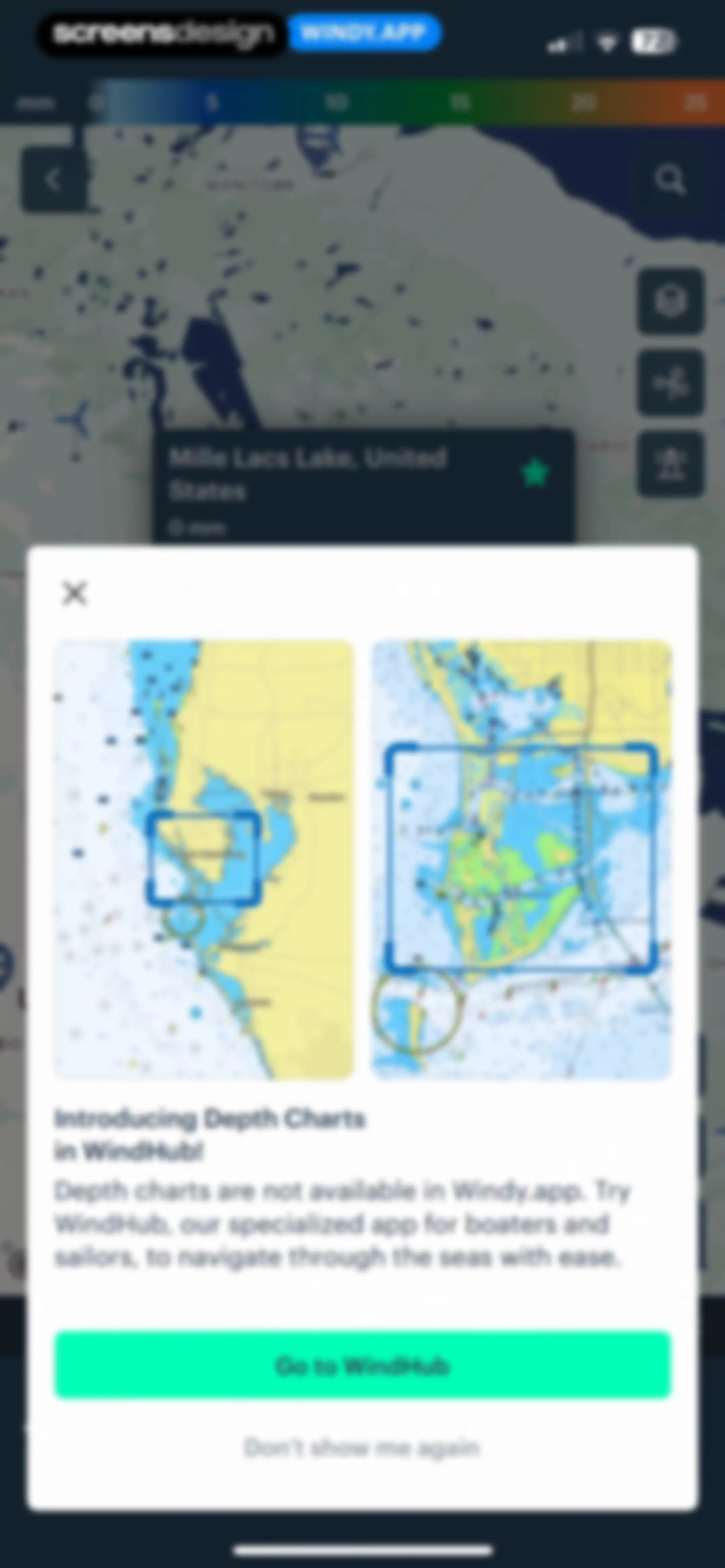 Windy.app — Wind, Tides, Radar screen 72
