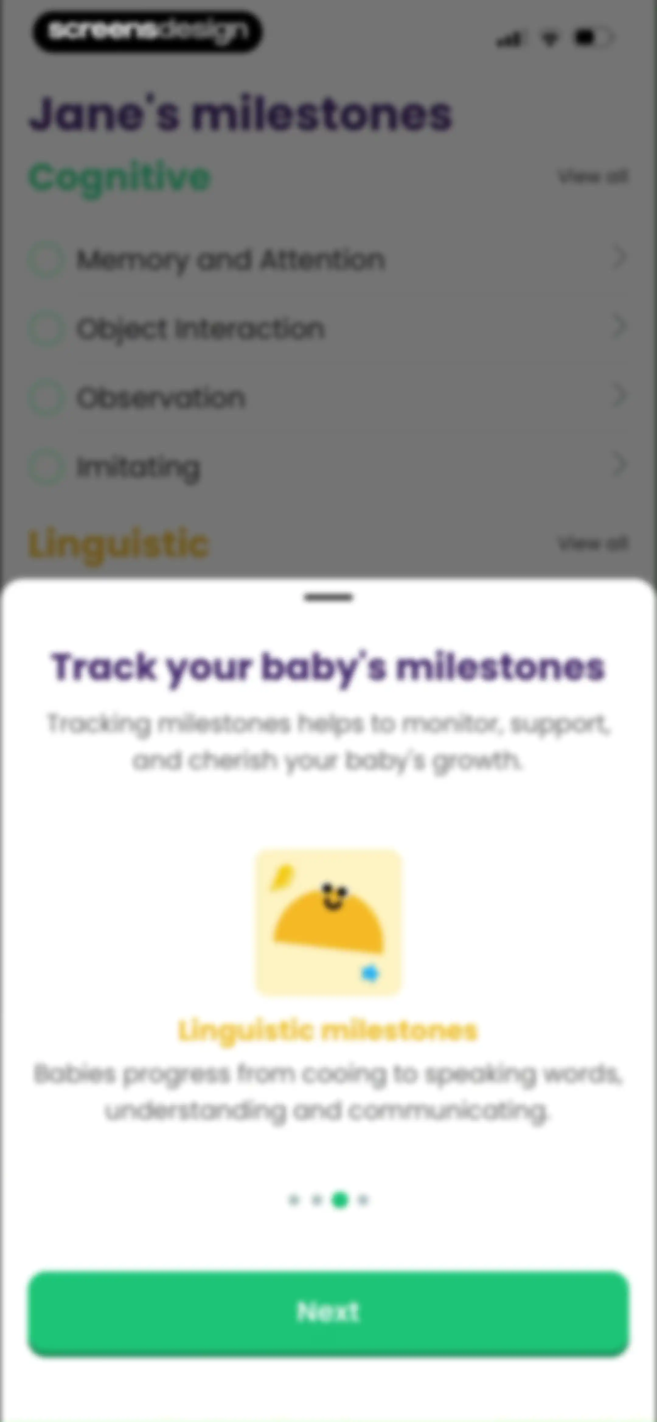 Baby Leap: Milestone Tracker screen 84