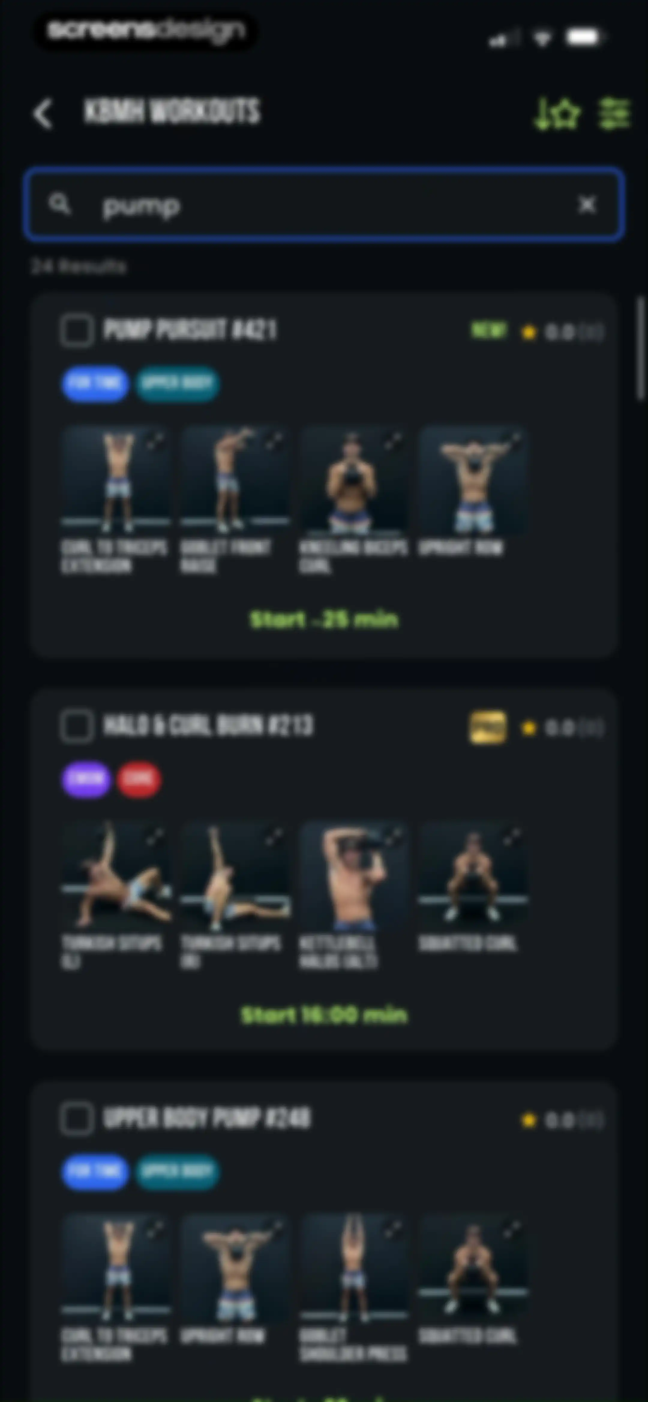 KBMH - Kettlebell Workouts screen 61