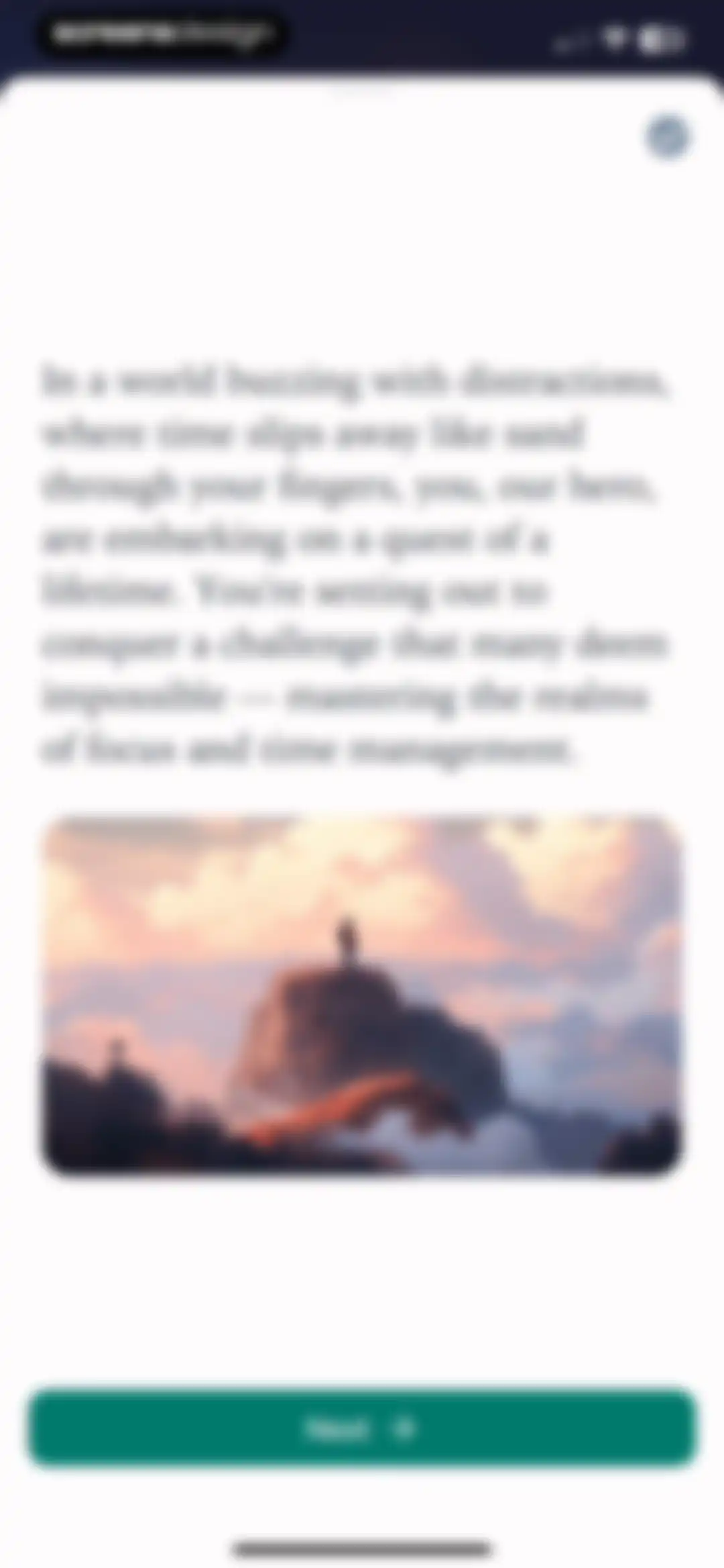 Clarify: Focus & Task Manager screen 71