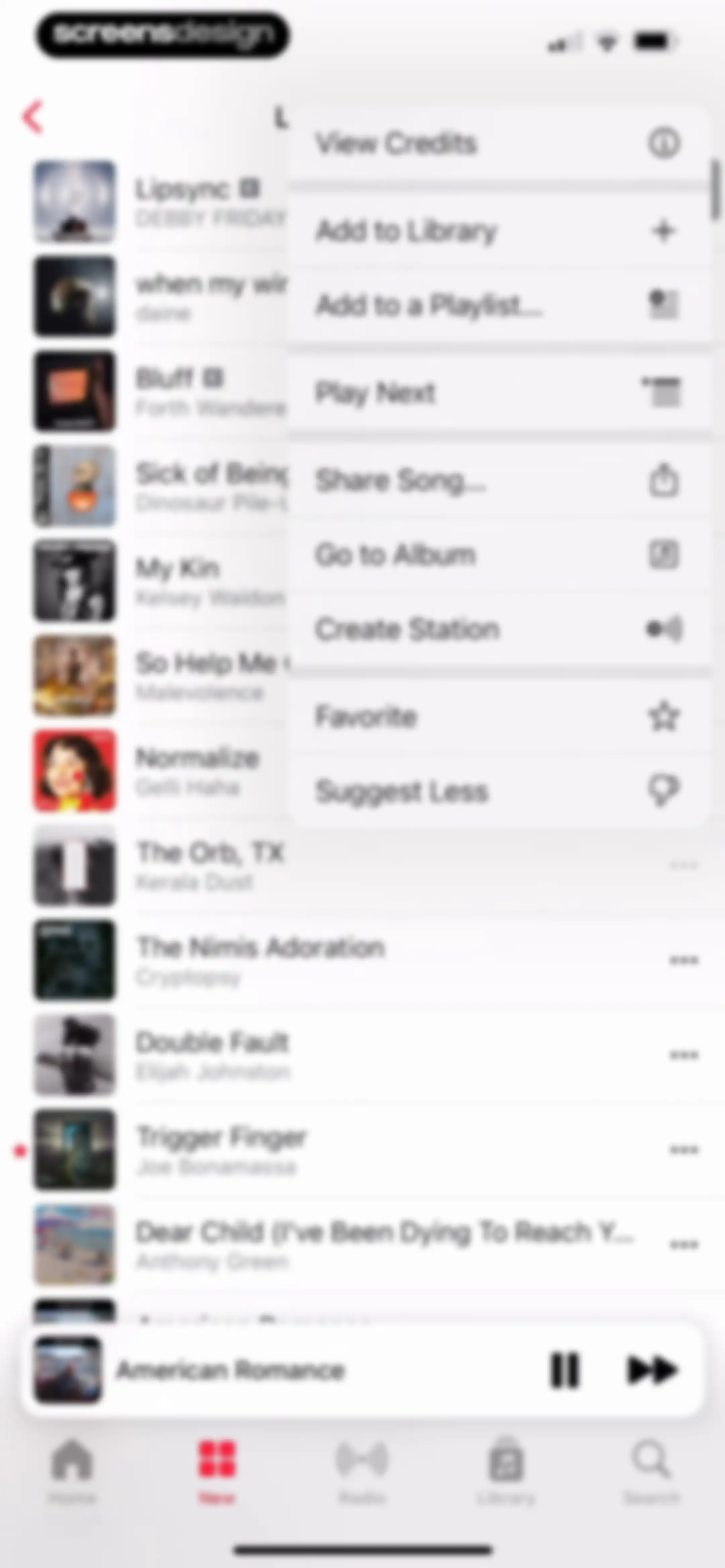 Apple Music screen 67