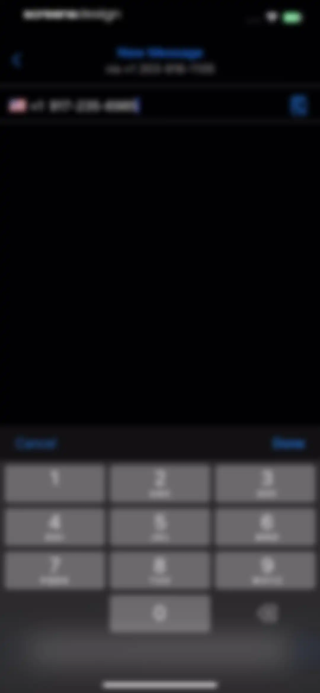 Second Phone Number' screen 24