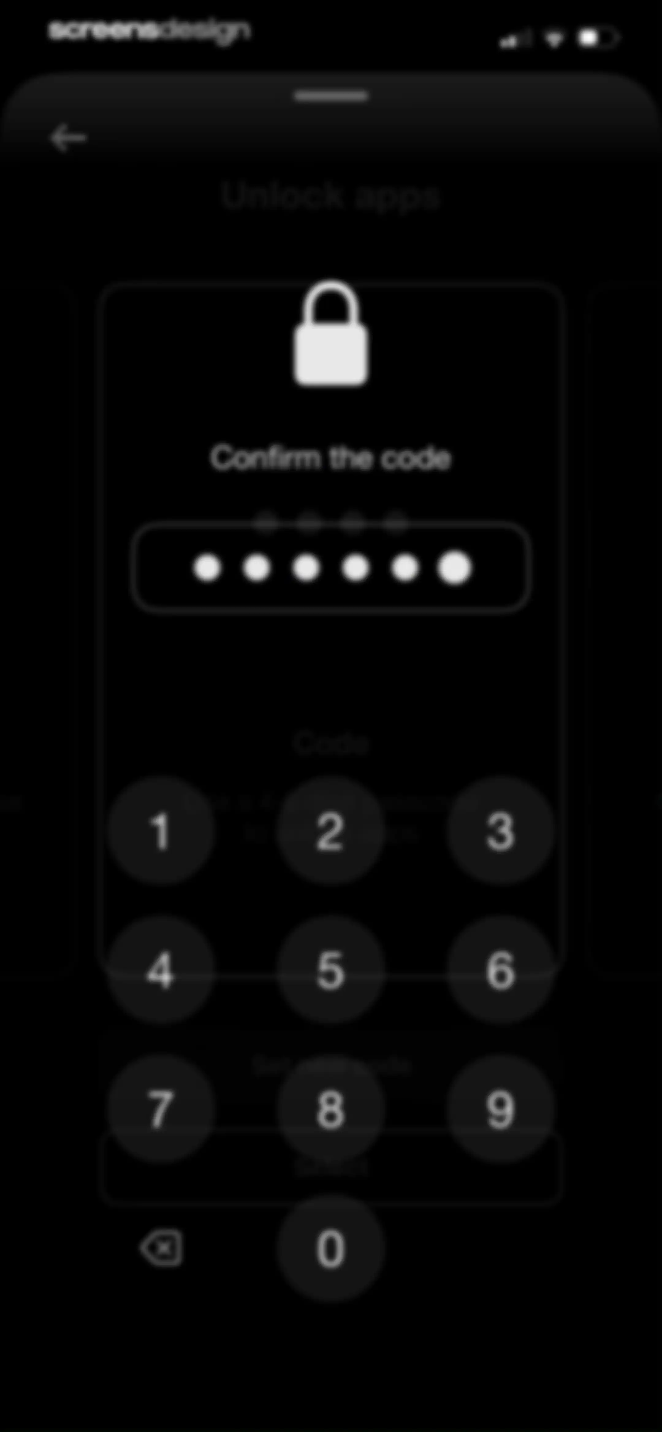 Blank Spaces Launcher screen 76