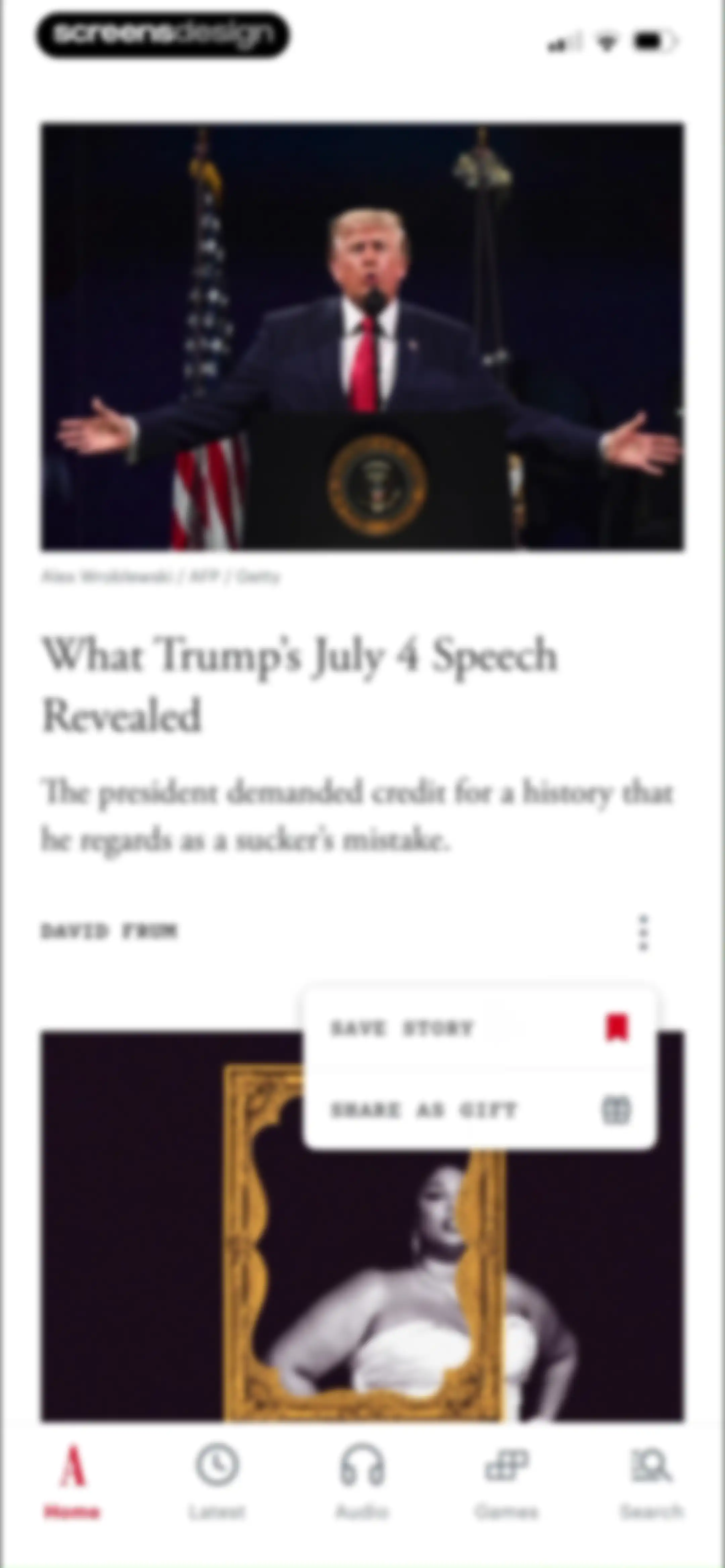 The Atlantic Magazine screen 25