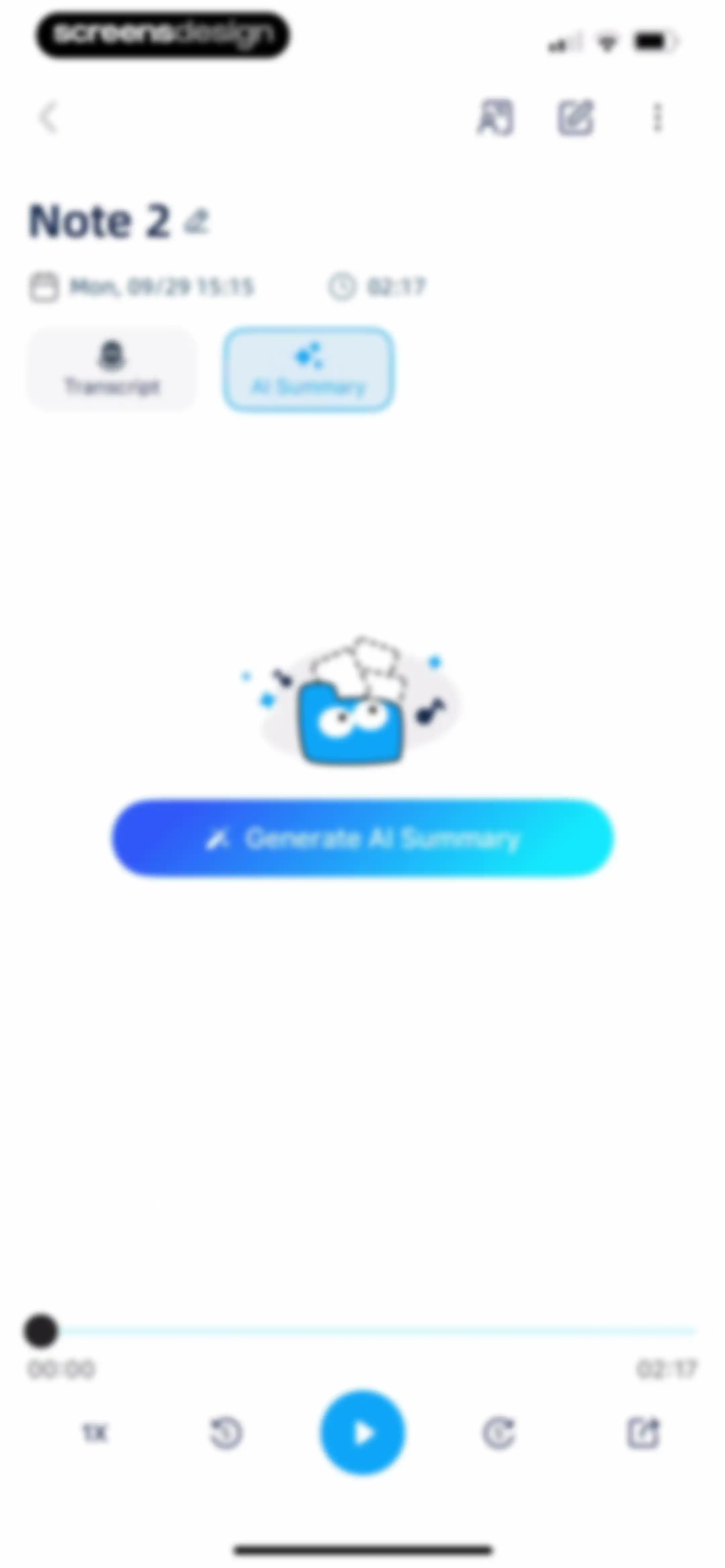 iTranscribe - Audio to Text screen 55