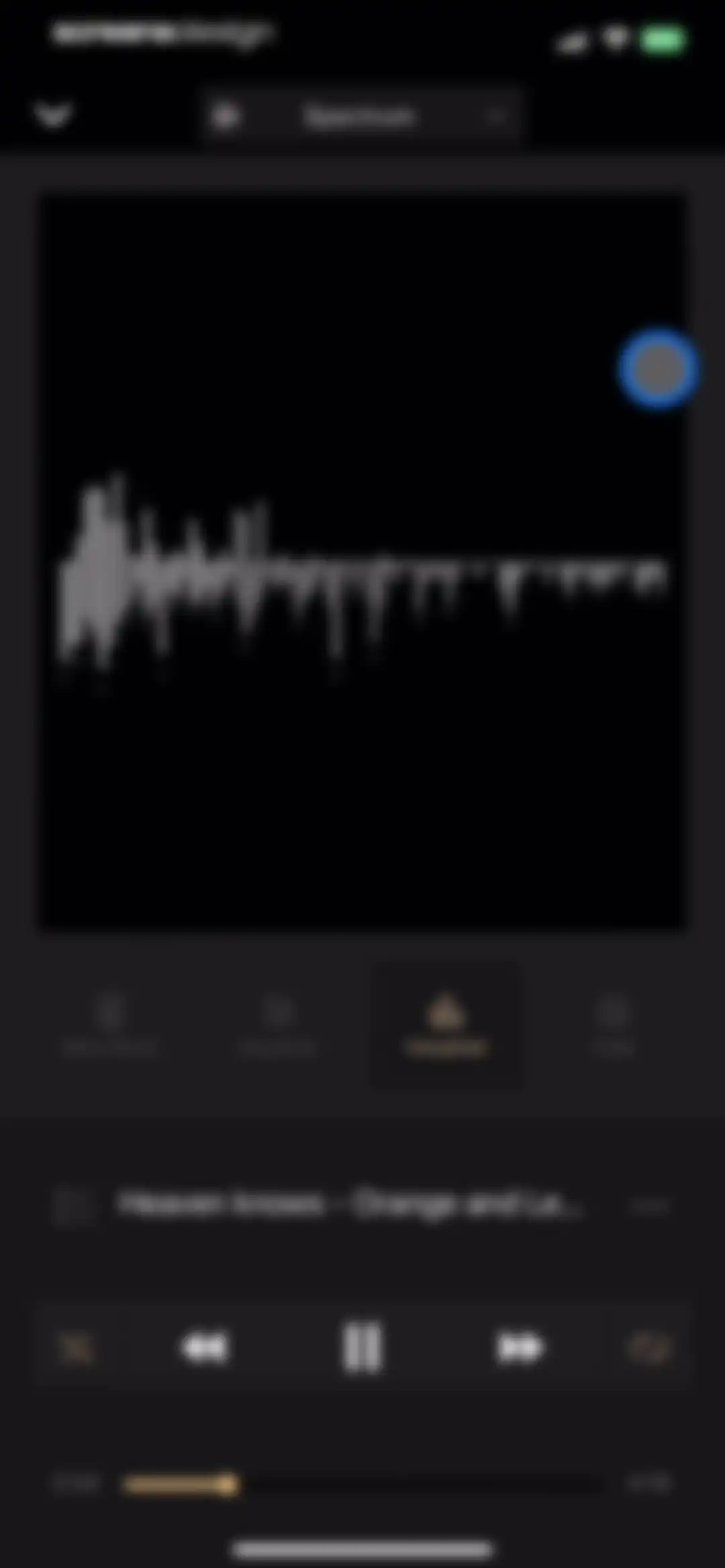 Equalizer+ HD music player screen 23