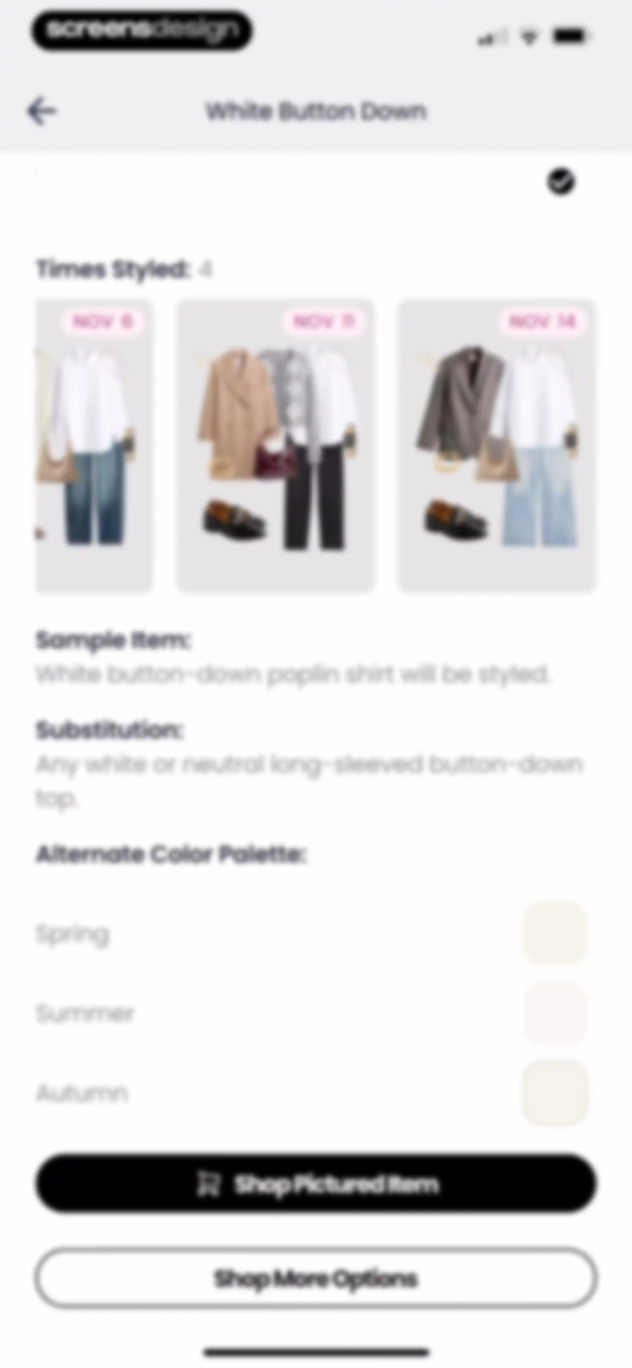 Outfit Formulas: Closet Maker screen 57
