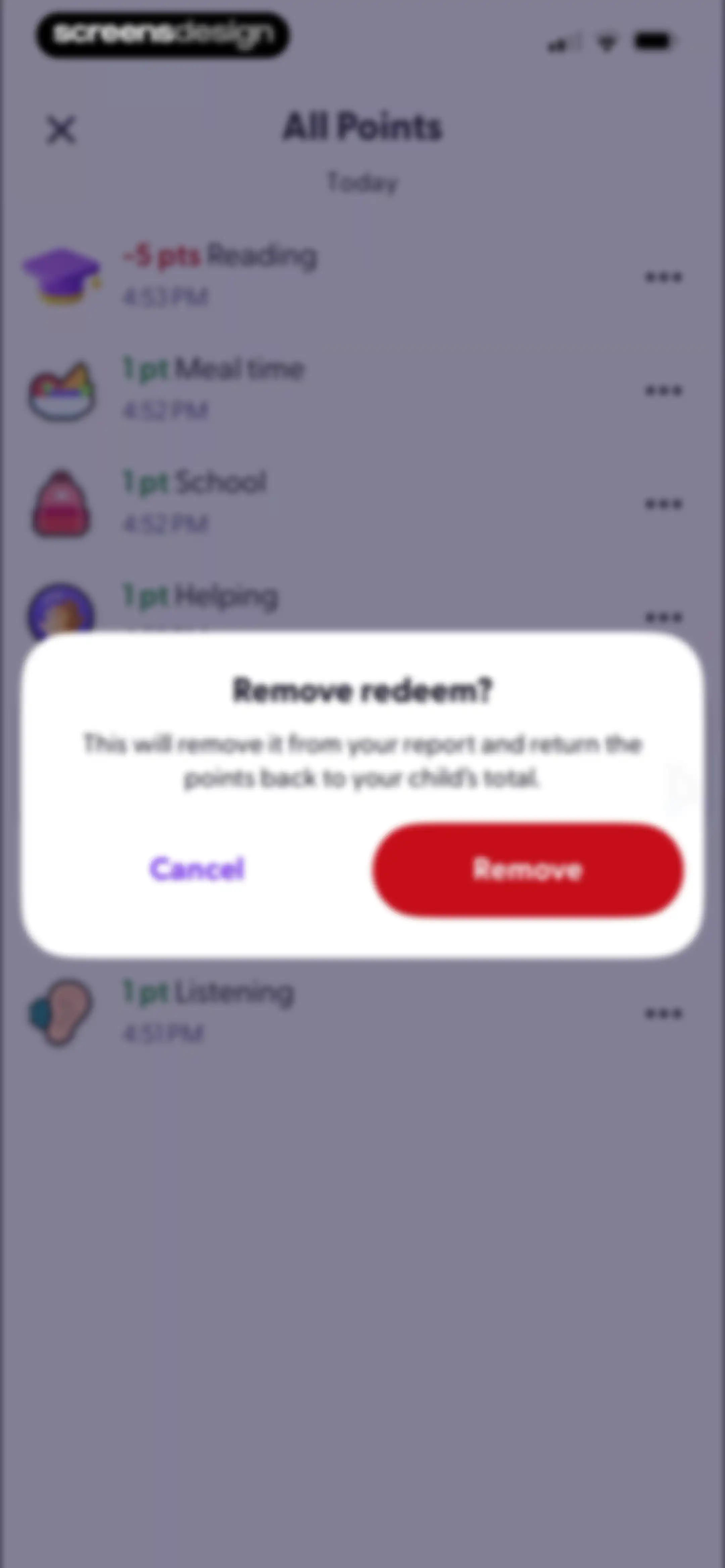 ClassDojo screen 59