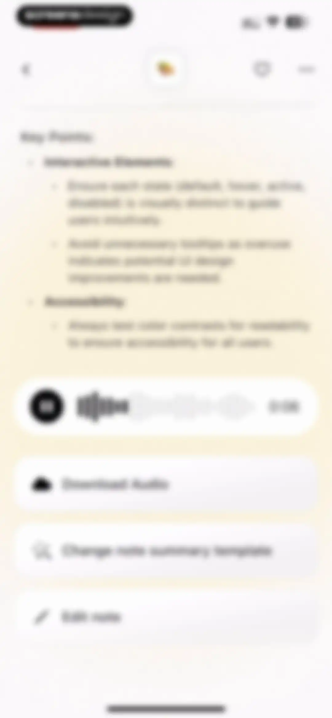 Noteflow: AI Notes Taking screen 37