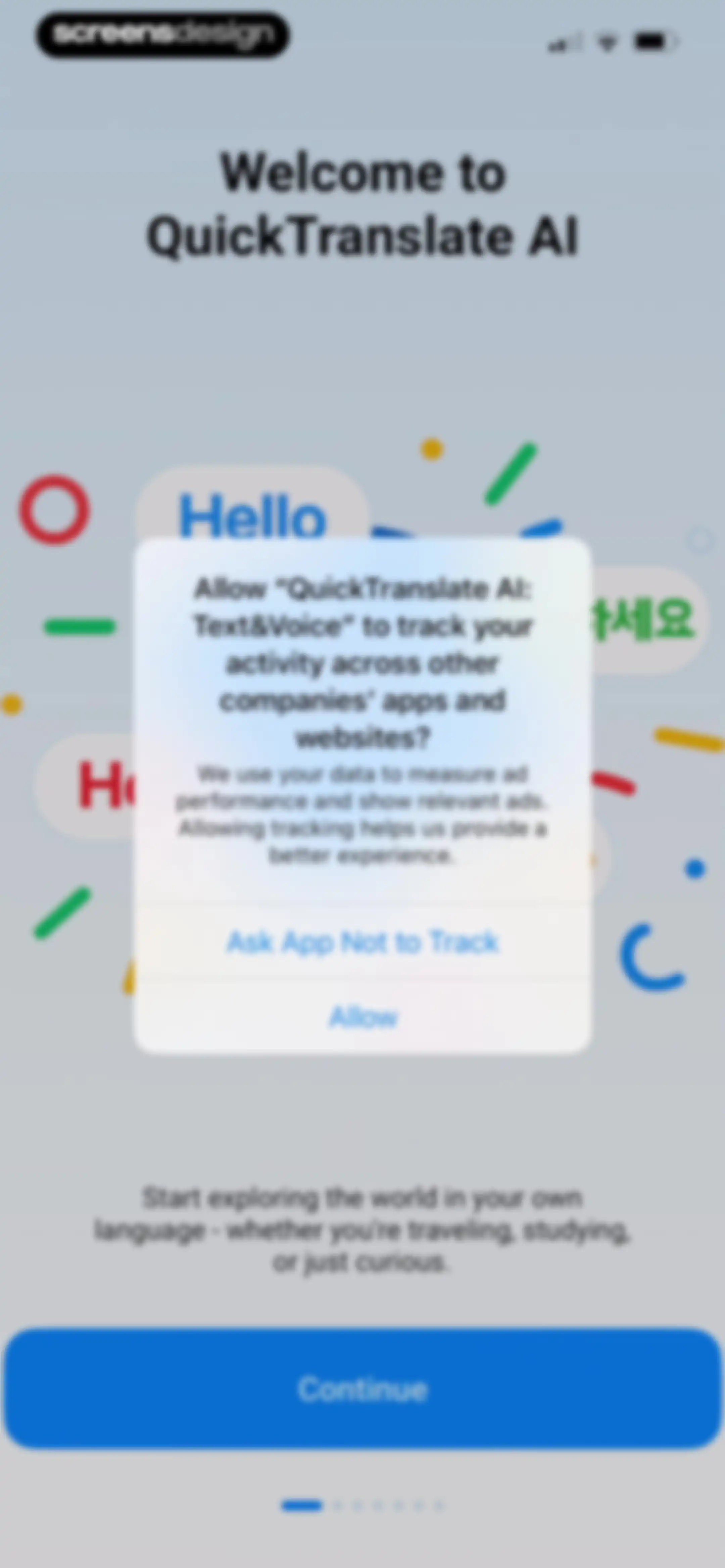 QuickTranslate AI: Text&Voice screen 2