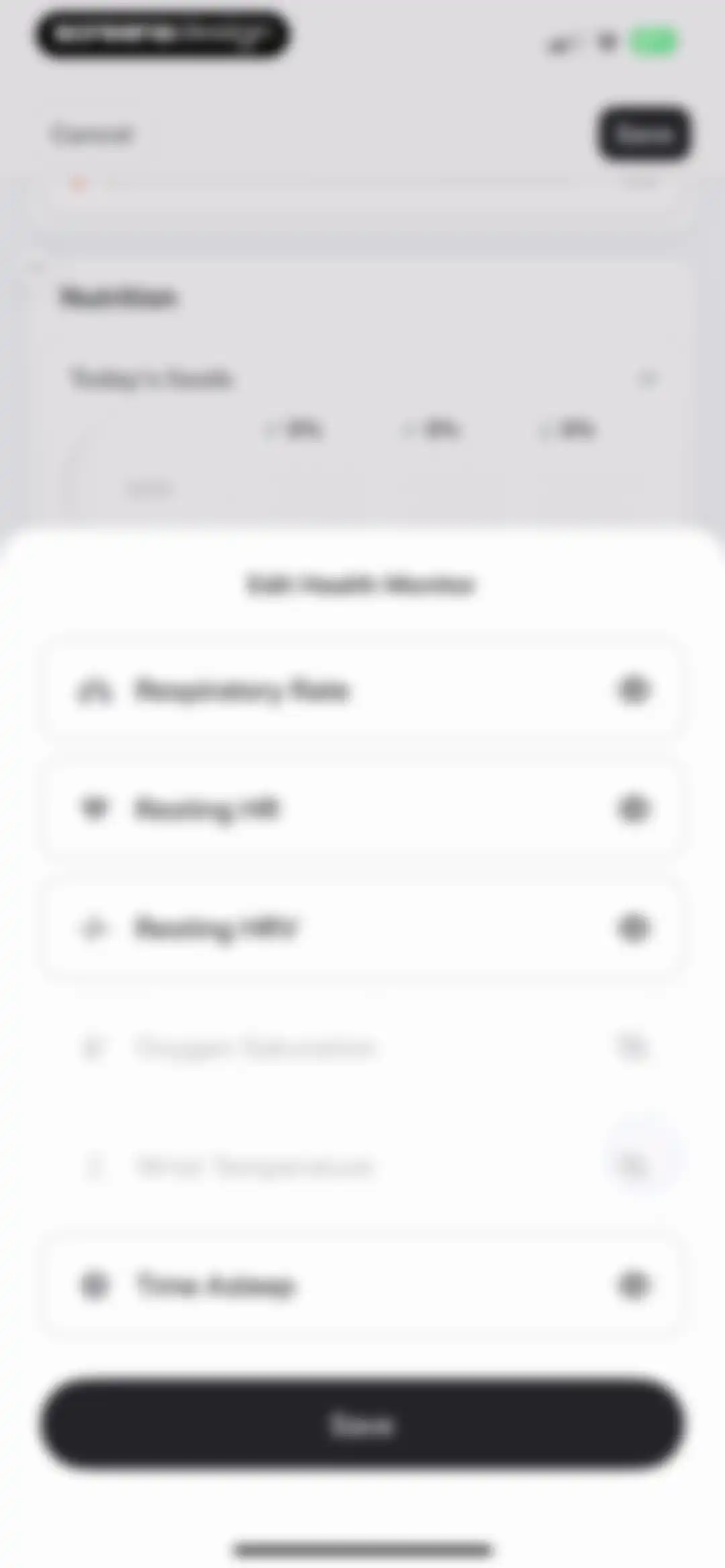 Bevel: AI Health Coach screen 122