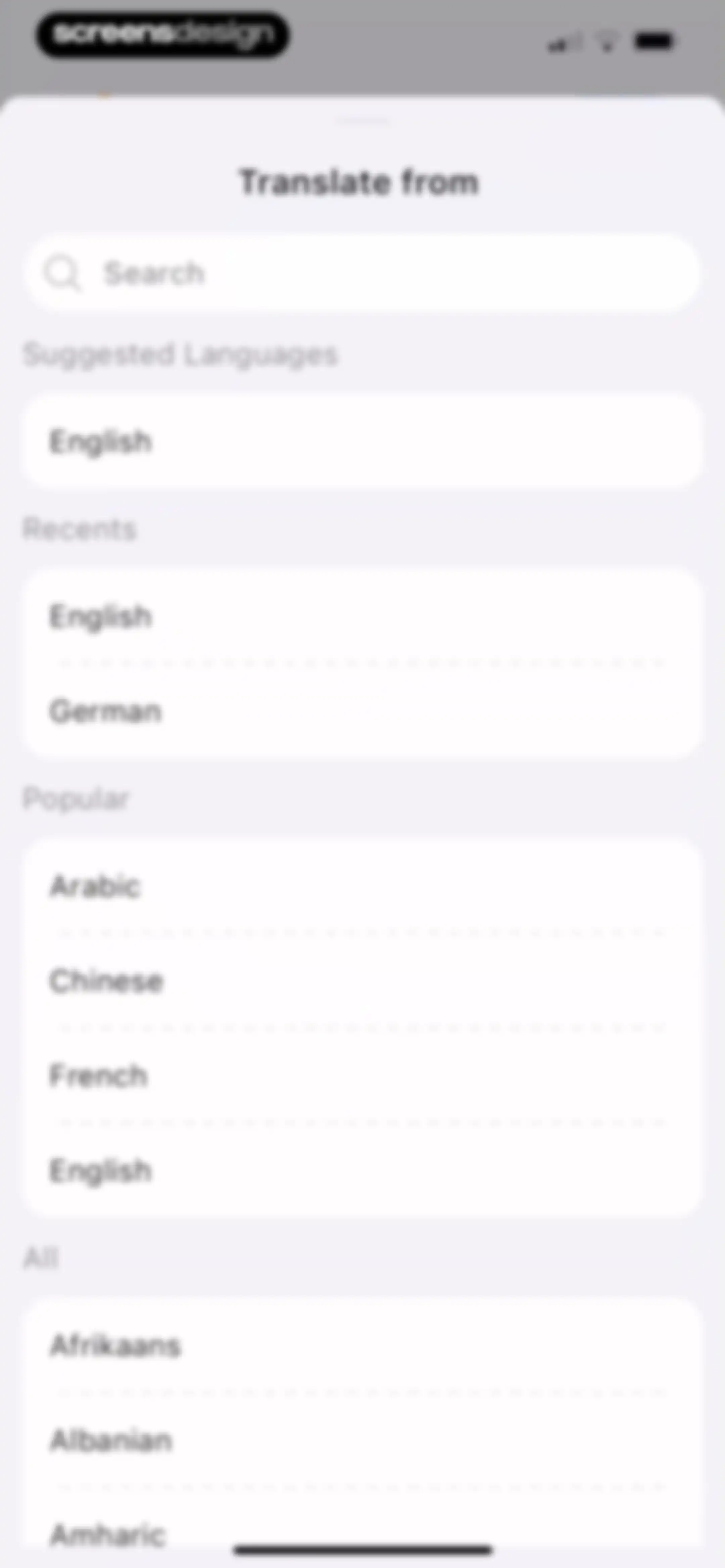 Translate AI - Live Translate screen 13