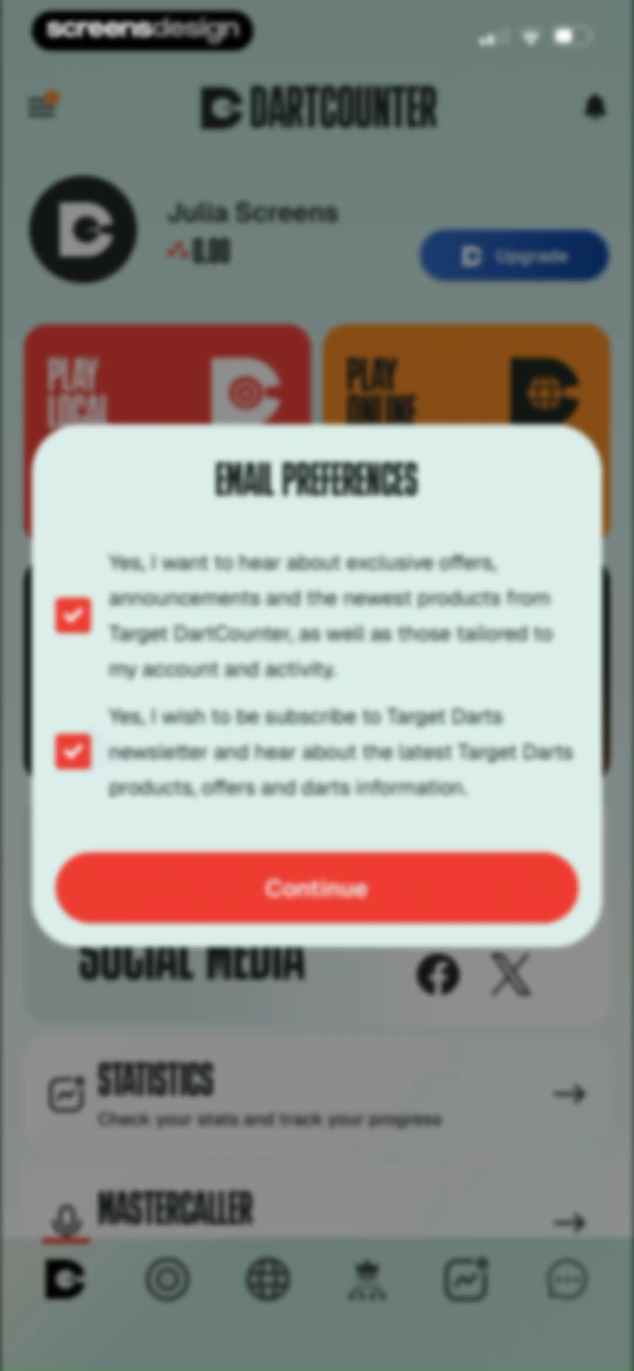 DartCounter screen 11