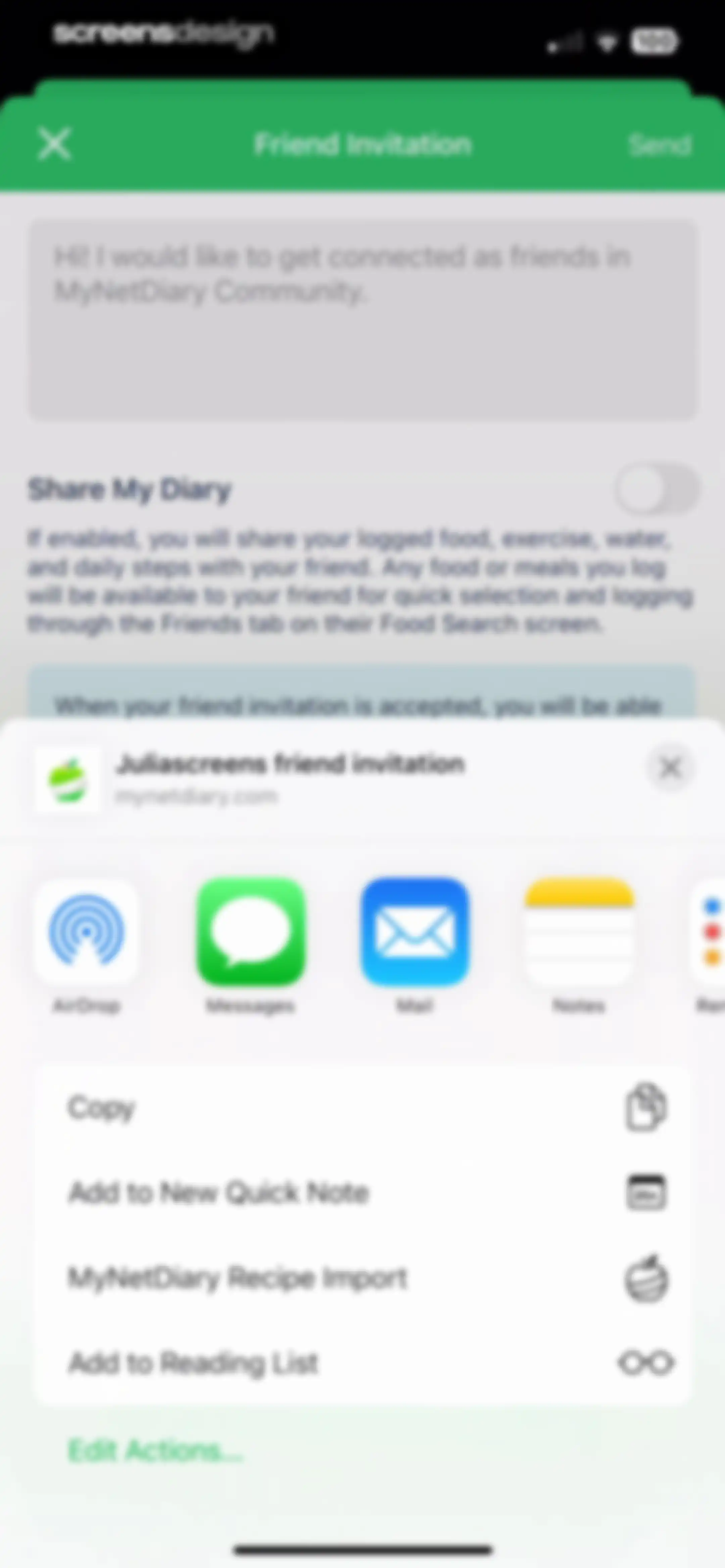 Calorie Counter - MyNetDiary screen 257