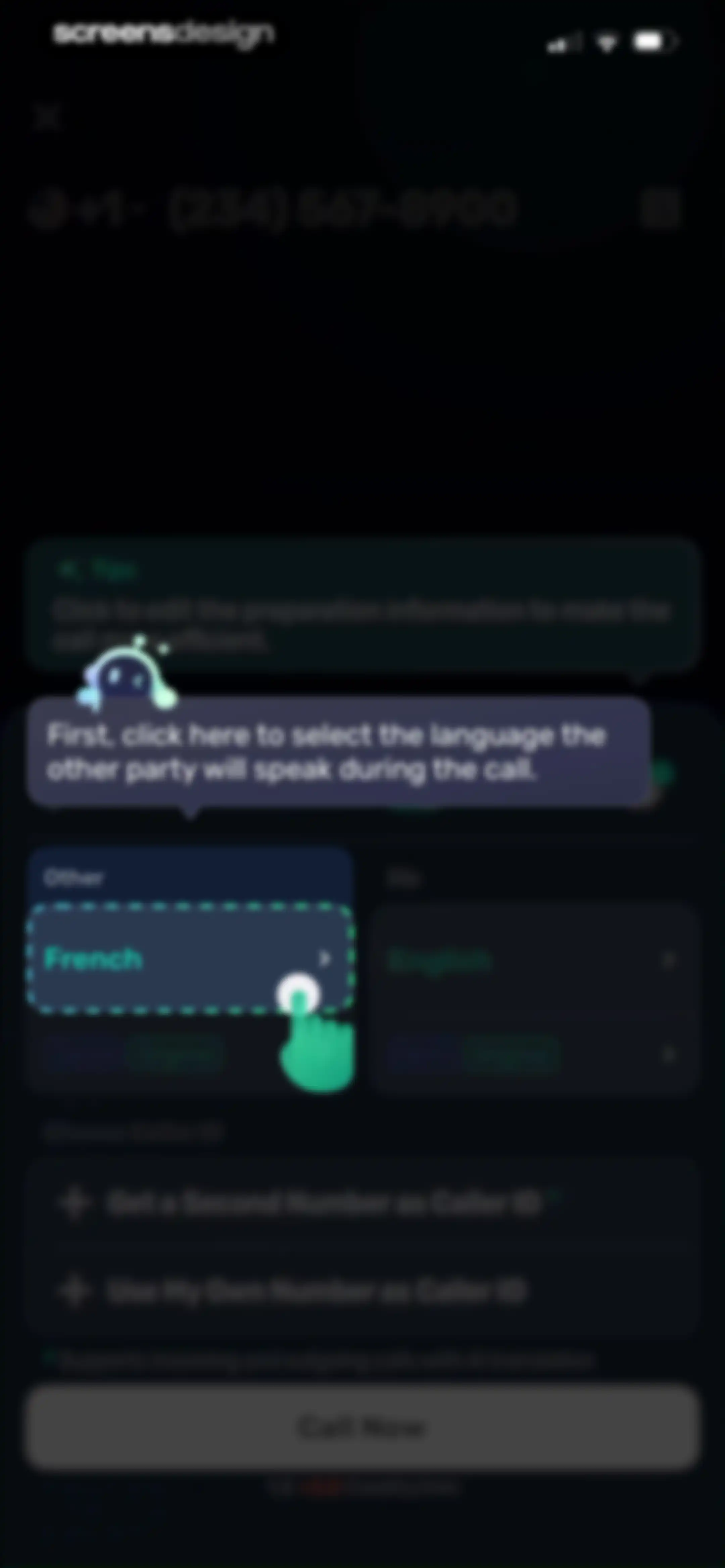 AI Phone:Call&Voice Translator screen 59