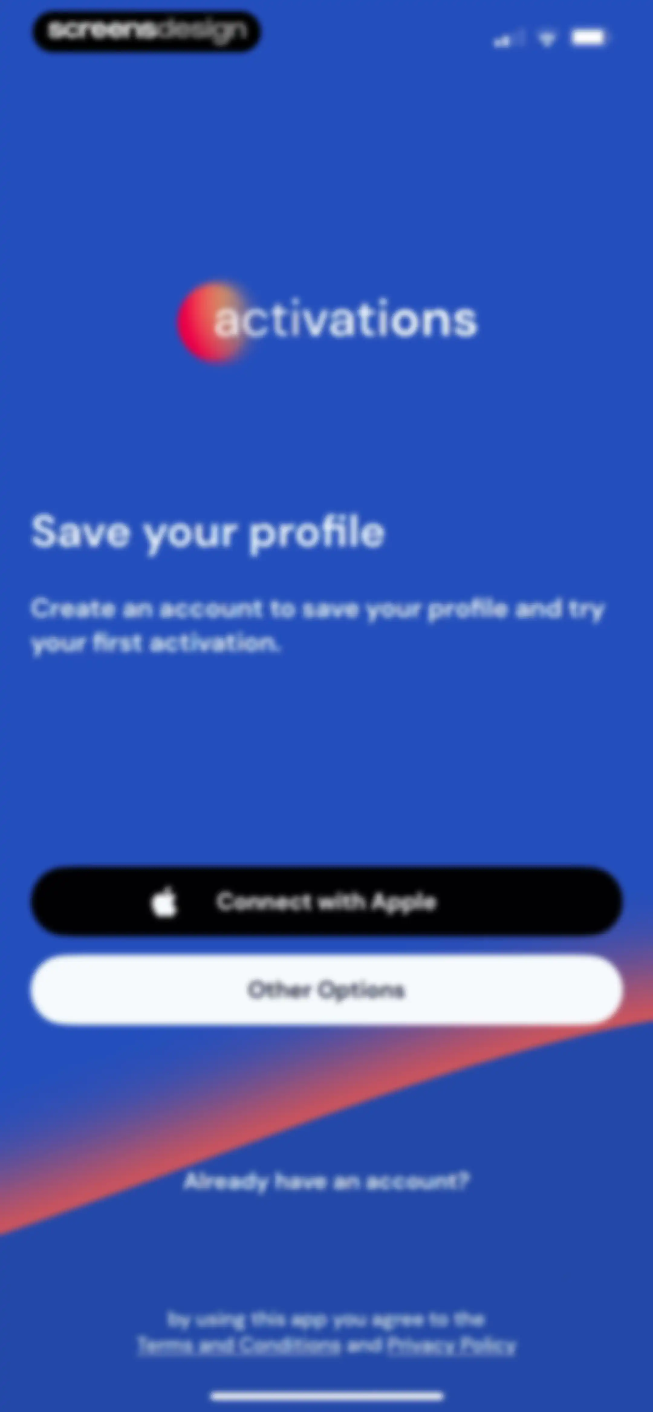 Activations: Daily Motivation screen 18