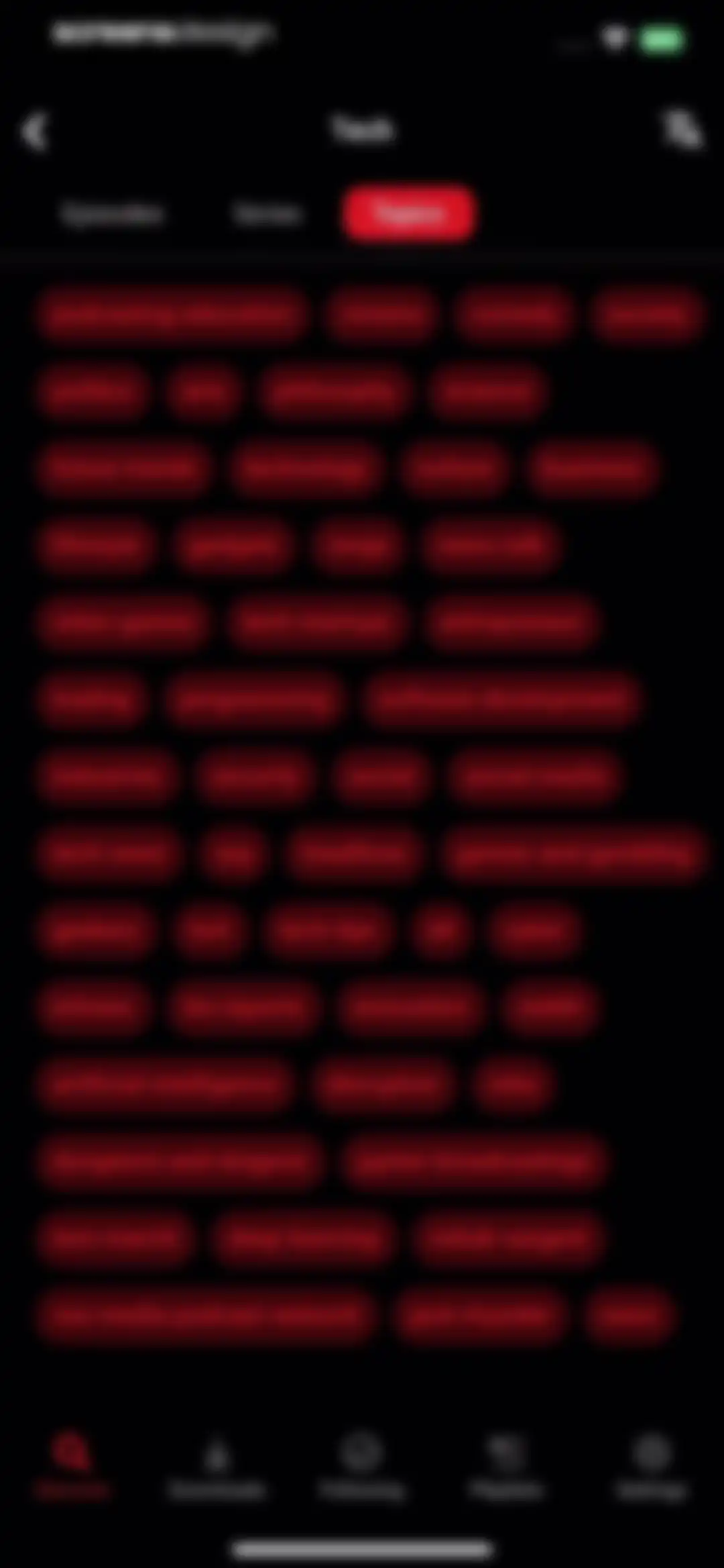 Player FM — Podcast App screen 54