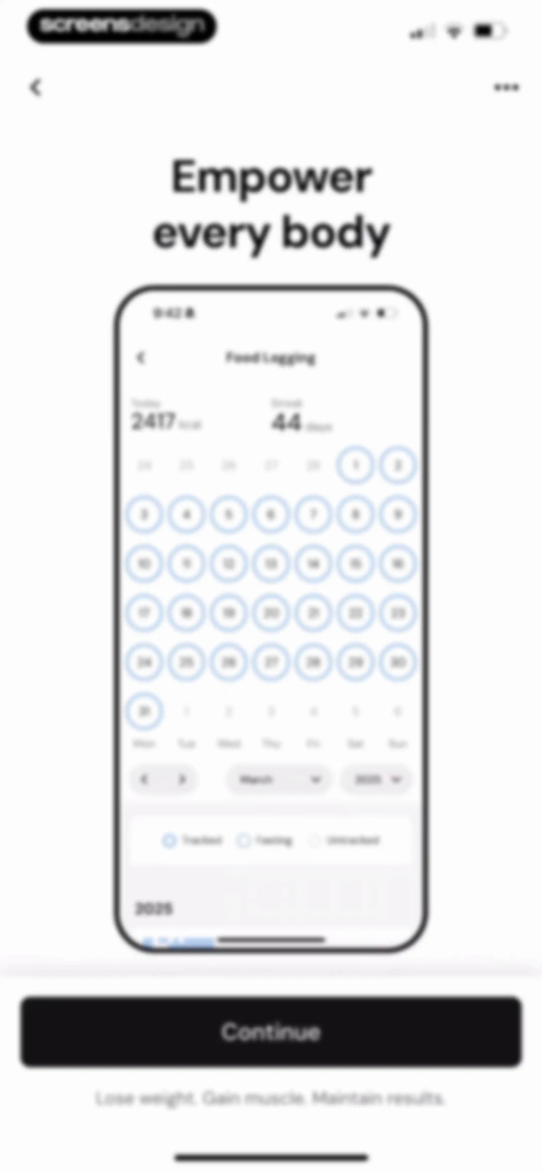 MacroFactor - Macro Tracker screen 57