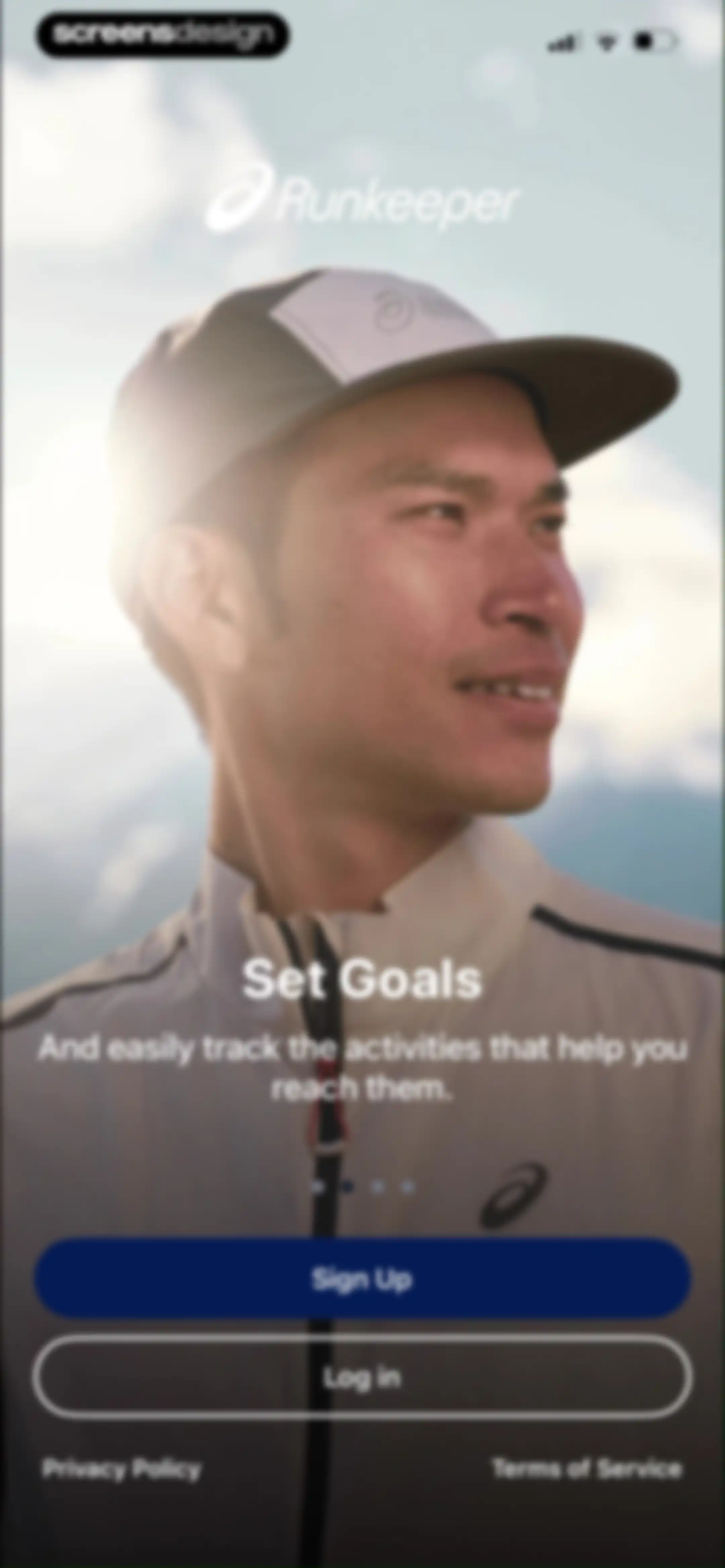 ASICS Runkeeper—Run Tracker screen 3