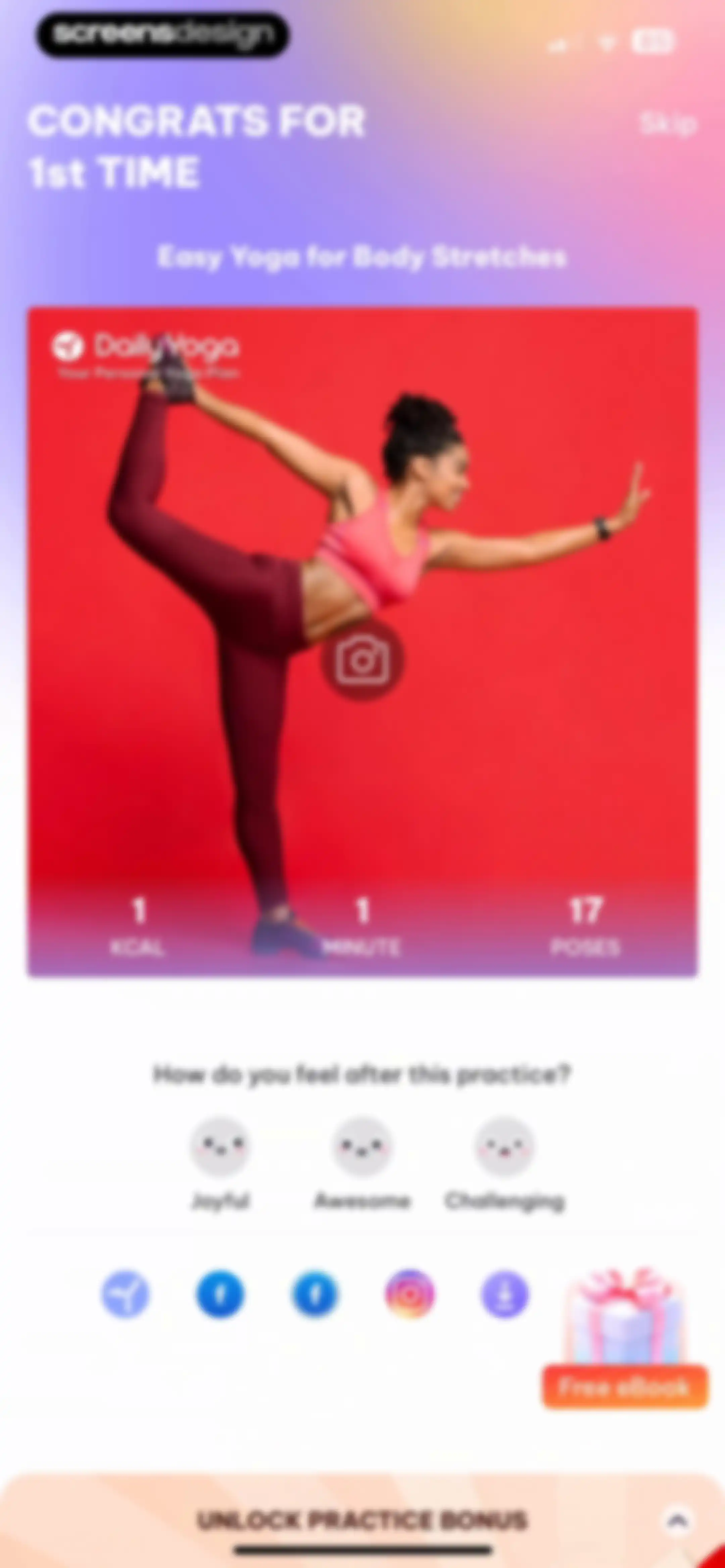 Daily Yoga: Yoga for Fitness® screen 79