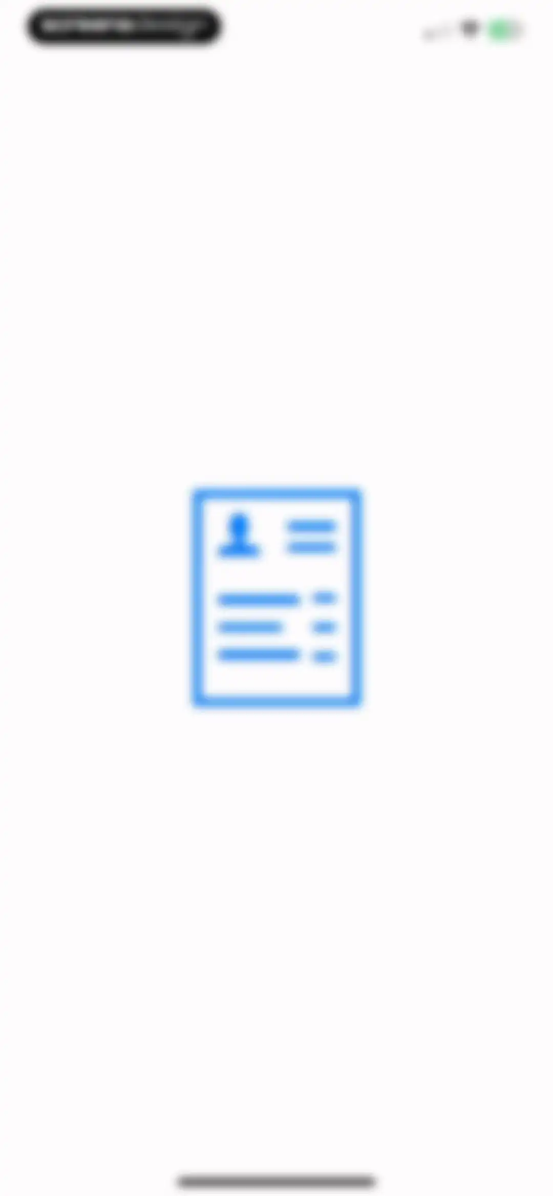 Resume Builder⁺ screen 1