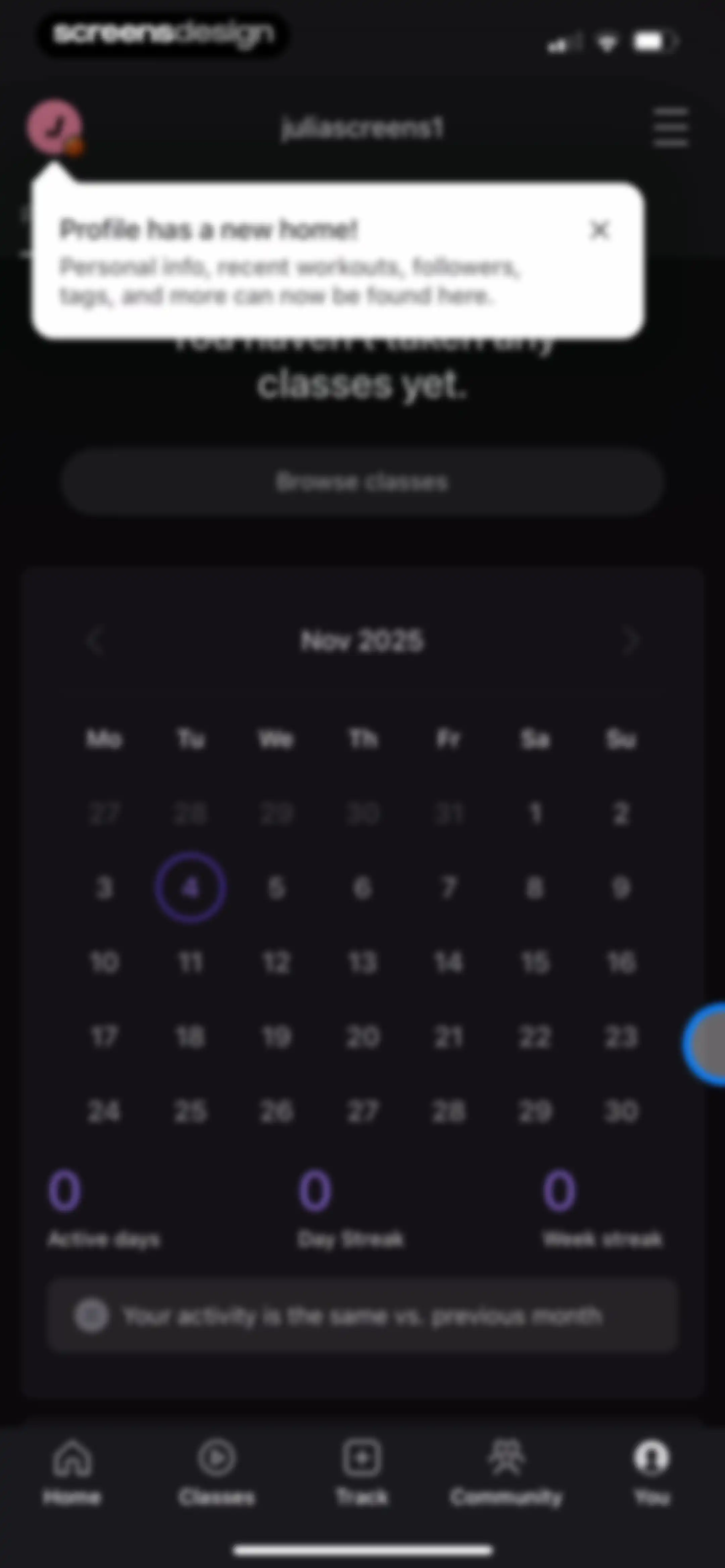 Peloton: Fitness & Workouts screen 67