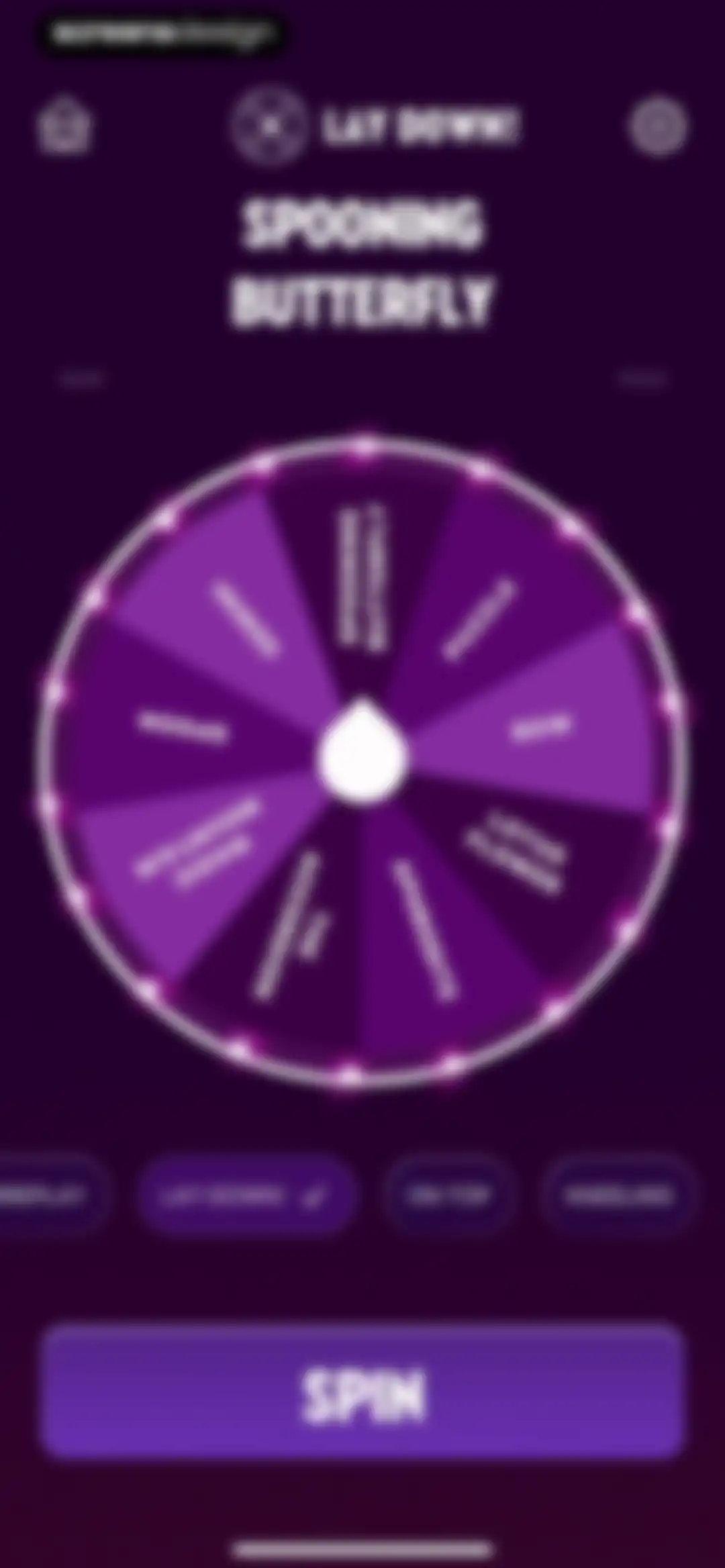 Couples games: Sex Roulette screen 33