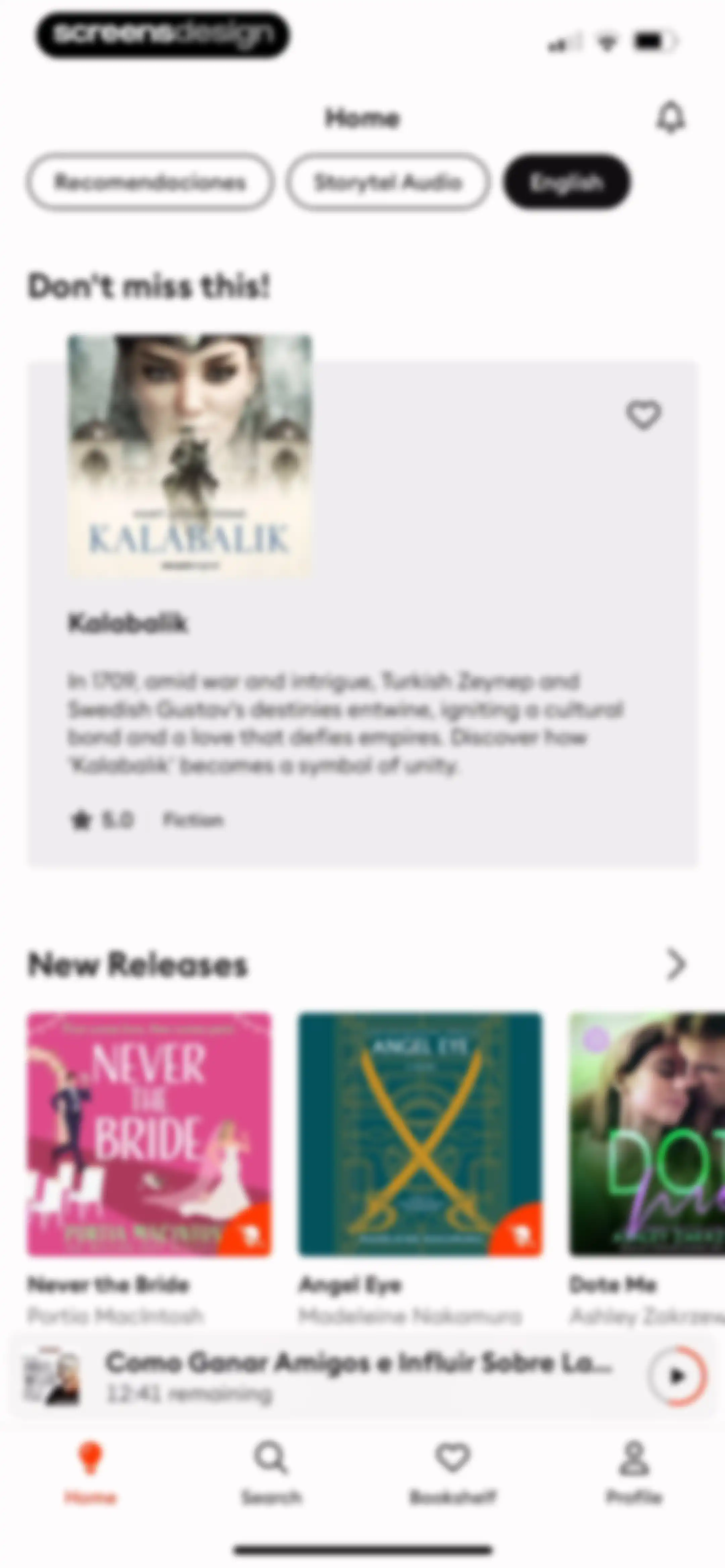 Storytel - Audiobooks Library screen 57