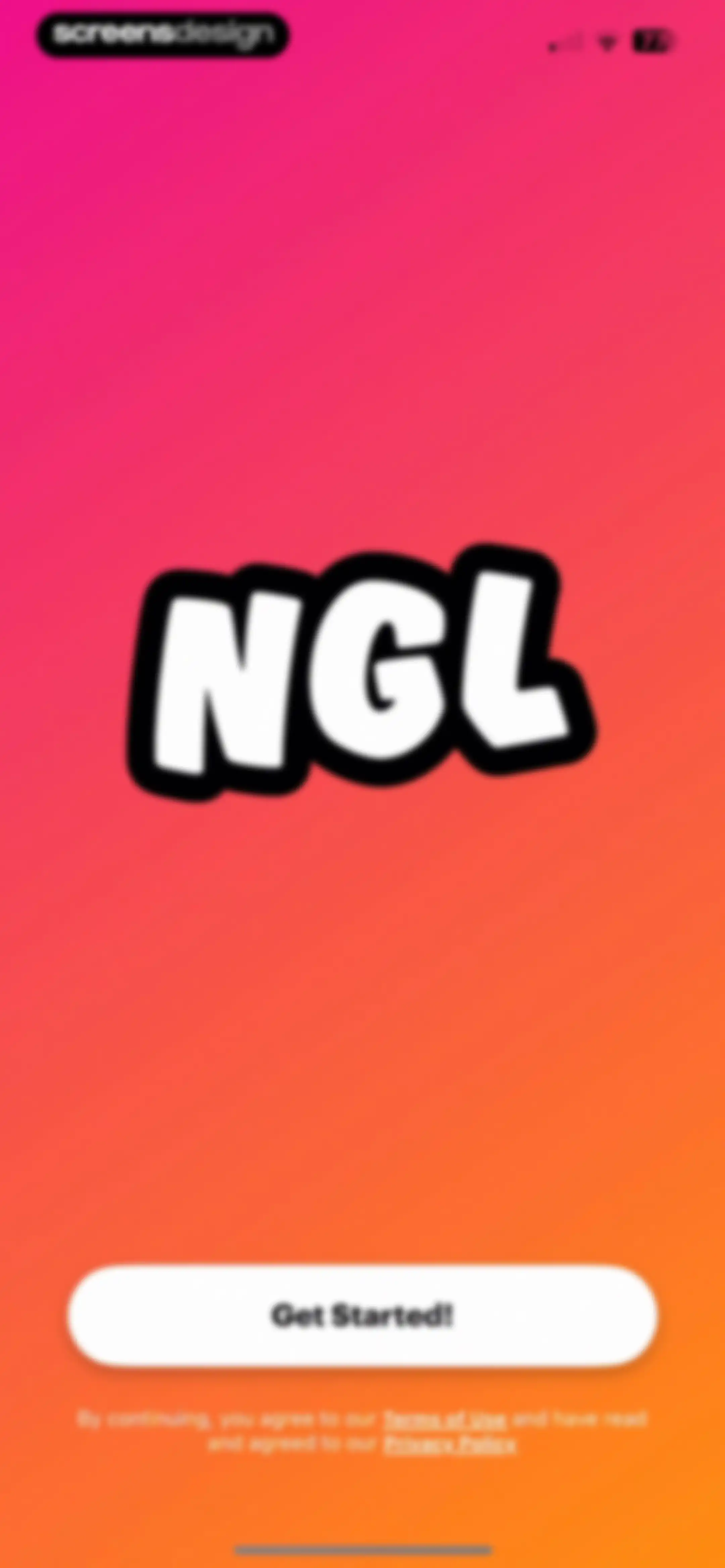 NGL: ask me anything screen 1