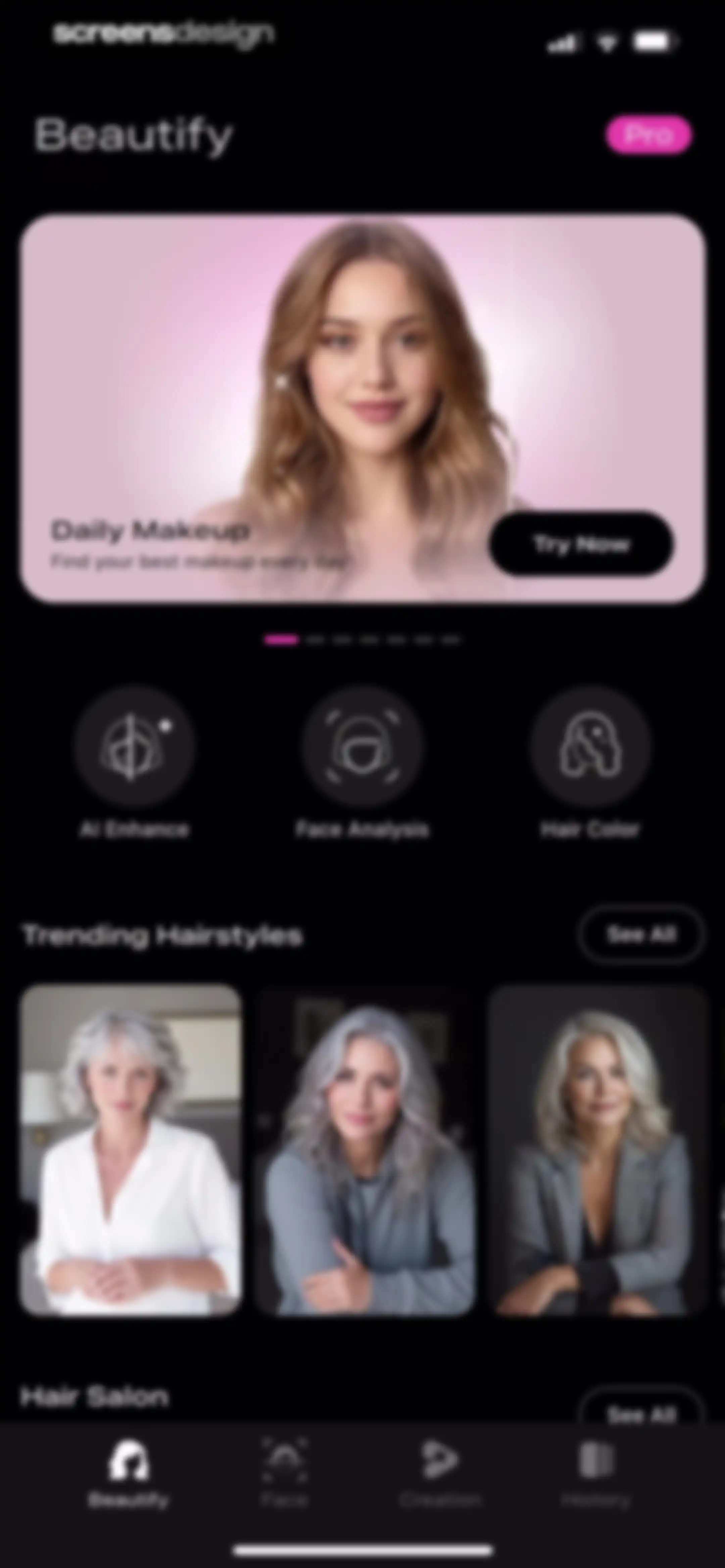 Beautify - Hairstyle Try On screen 22