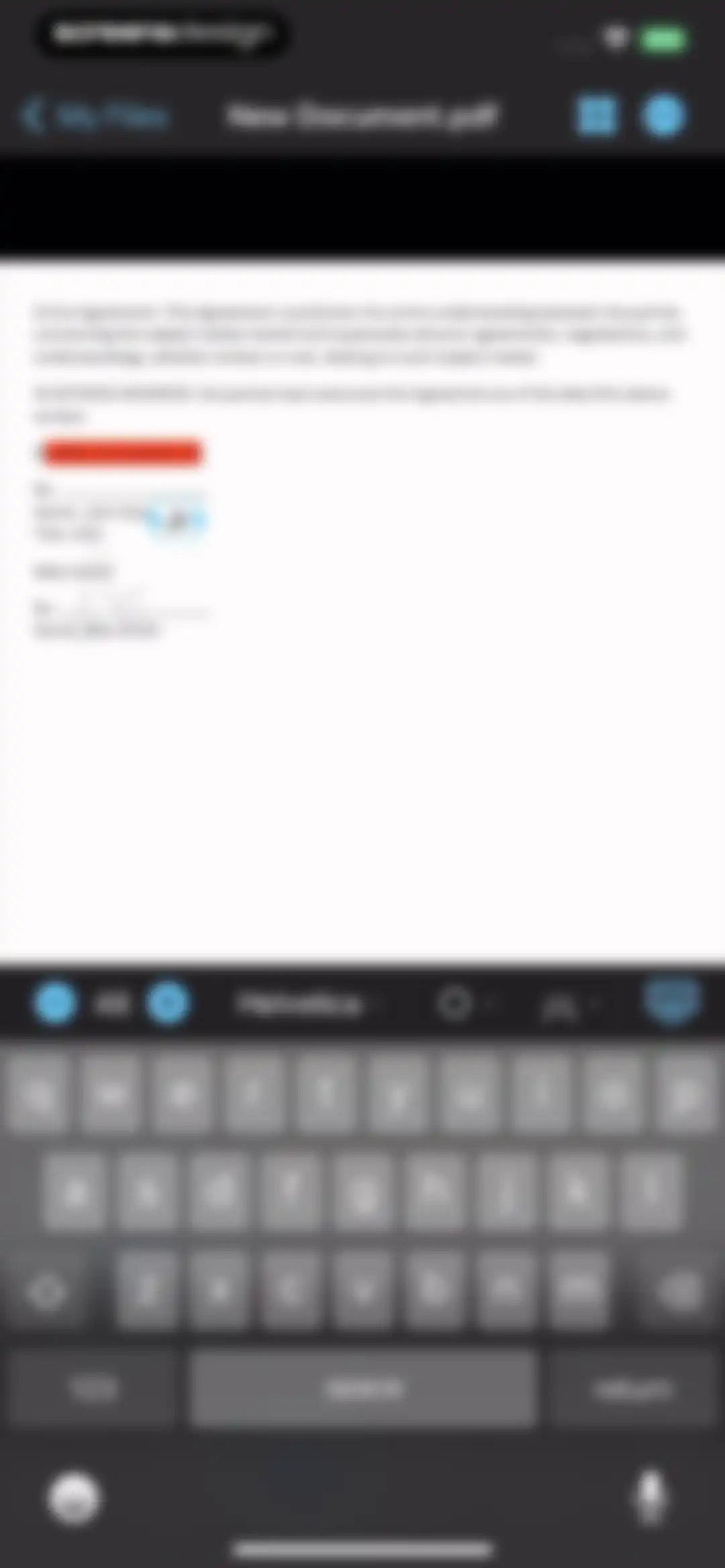 PDF Fill & Sign. Editor Filler screen 16