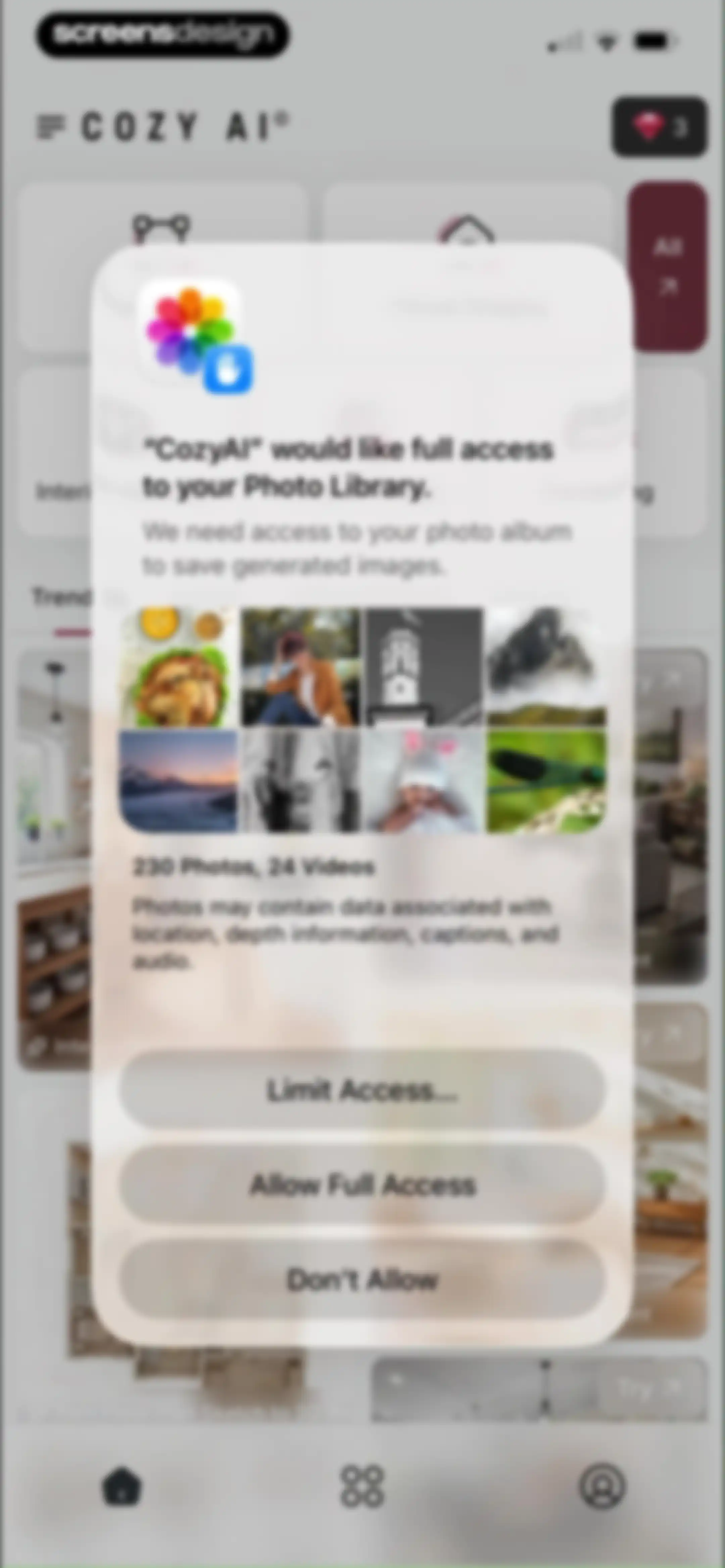 CozyAI - AI Home Design screen 9