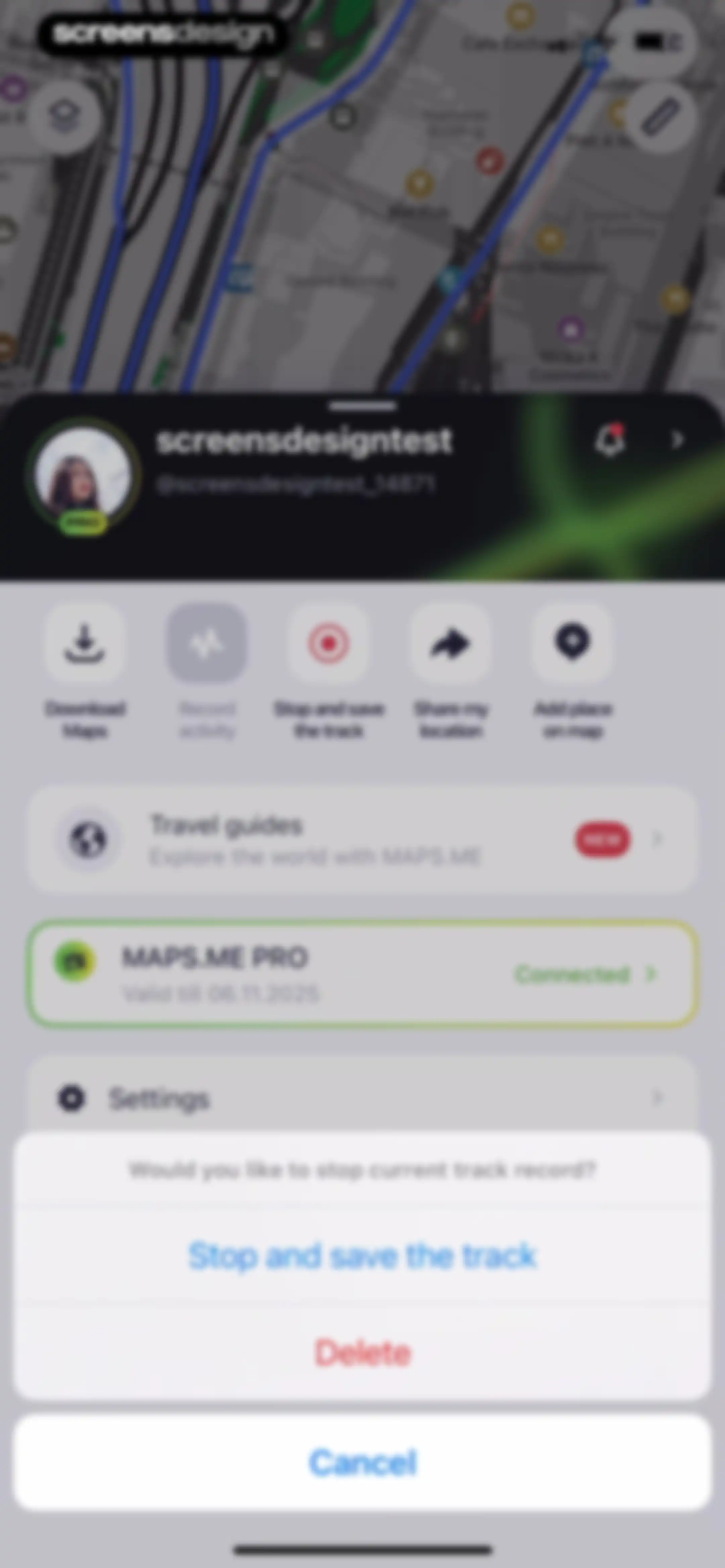 MAPS.ME: Offline Maps, GPS Nav screen 101
