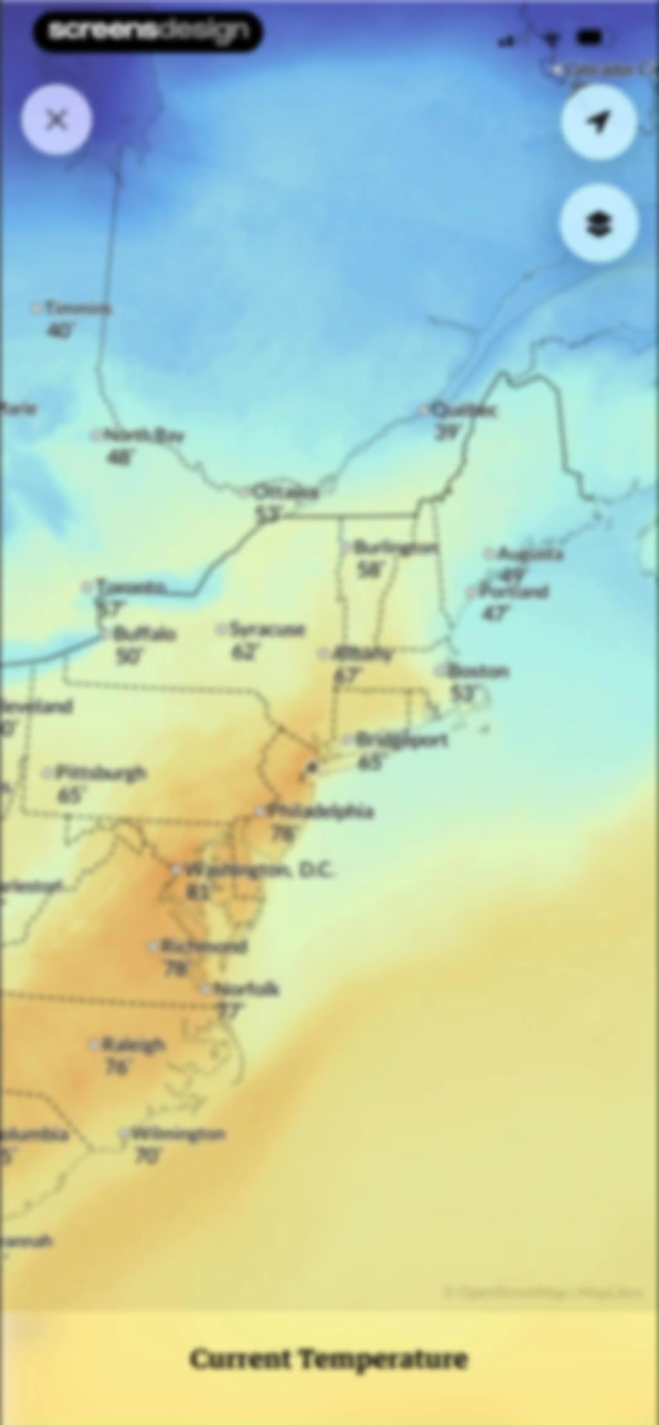 Acme Weather screen 33
