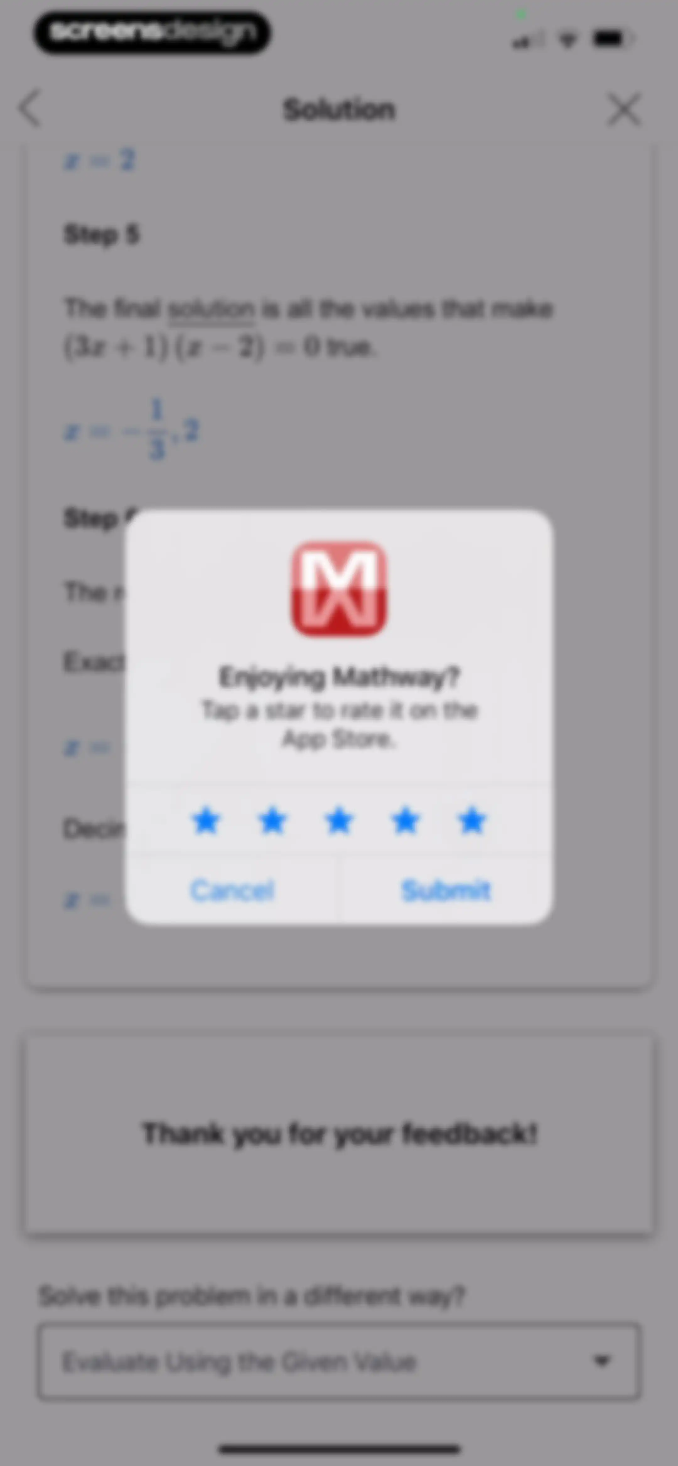 Mathway: Math Problem Solver screen 58