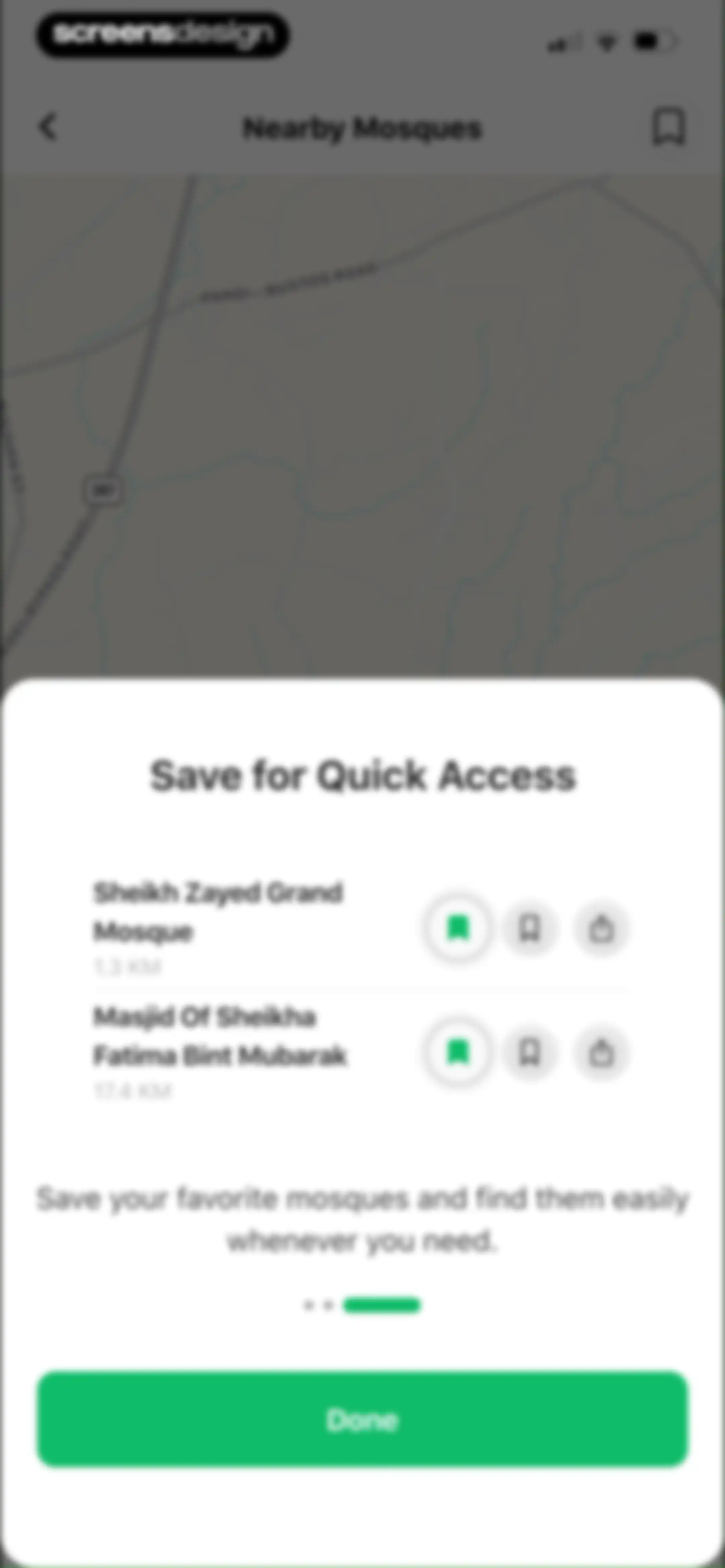 Muslim: Prayer Times, Qibla screen 89