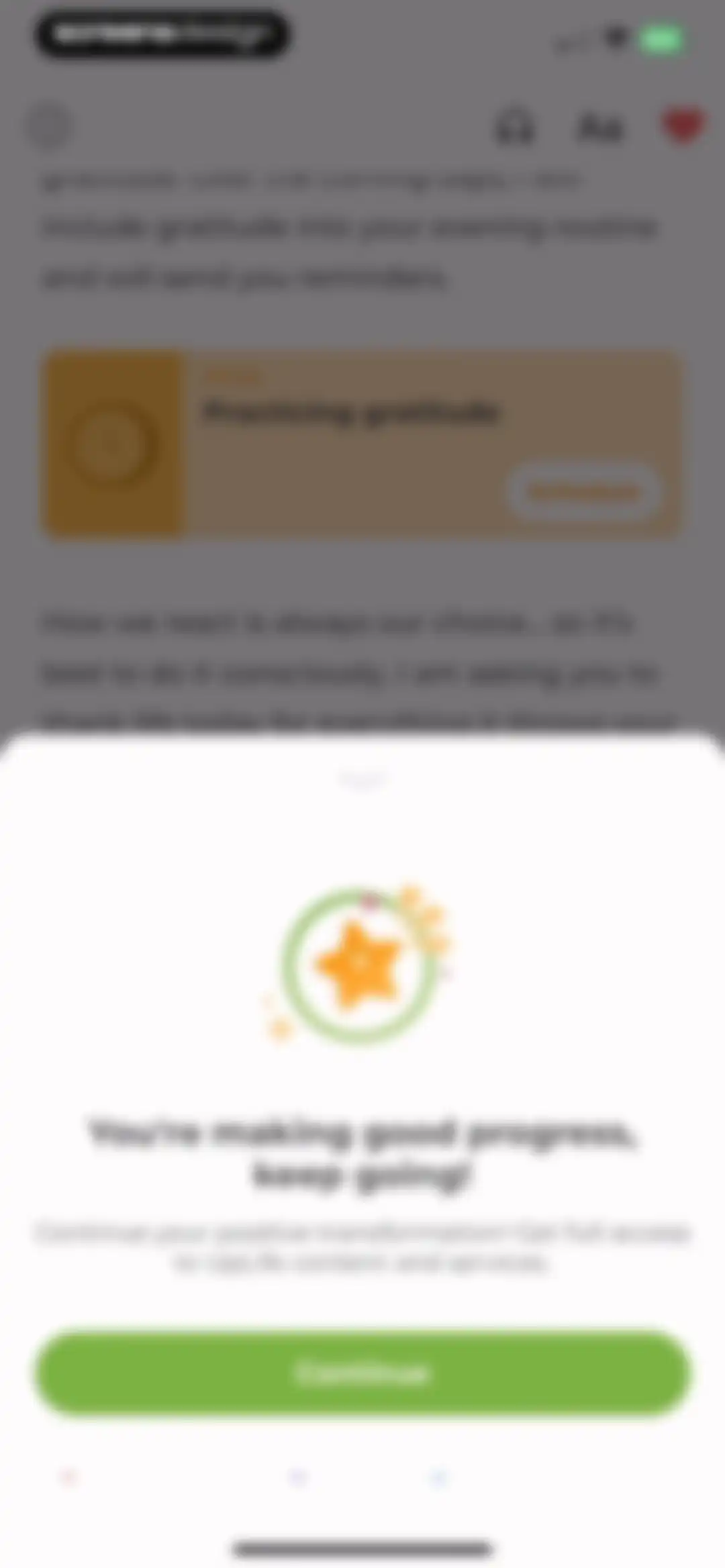 UpLife: CBT Therapy, Self Care screen 41