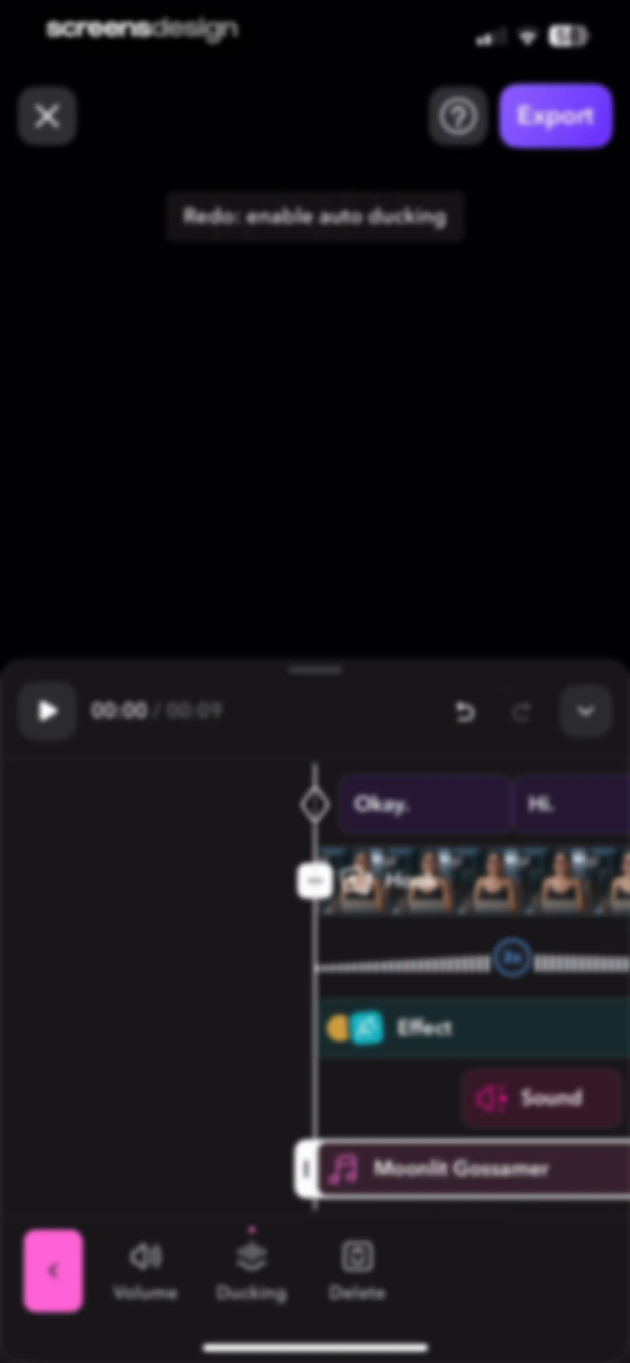 Captions: AI Edits Your Video screen 69