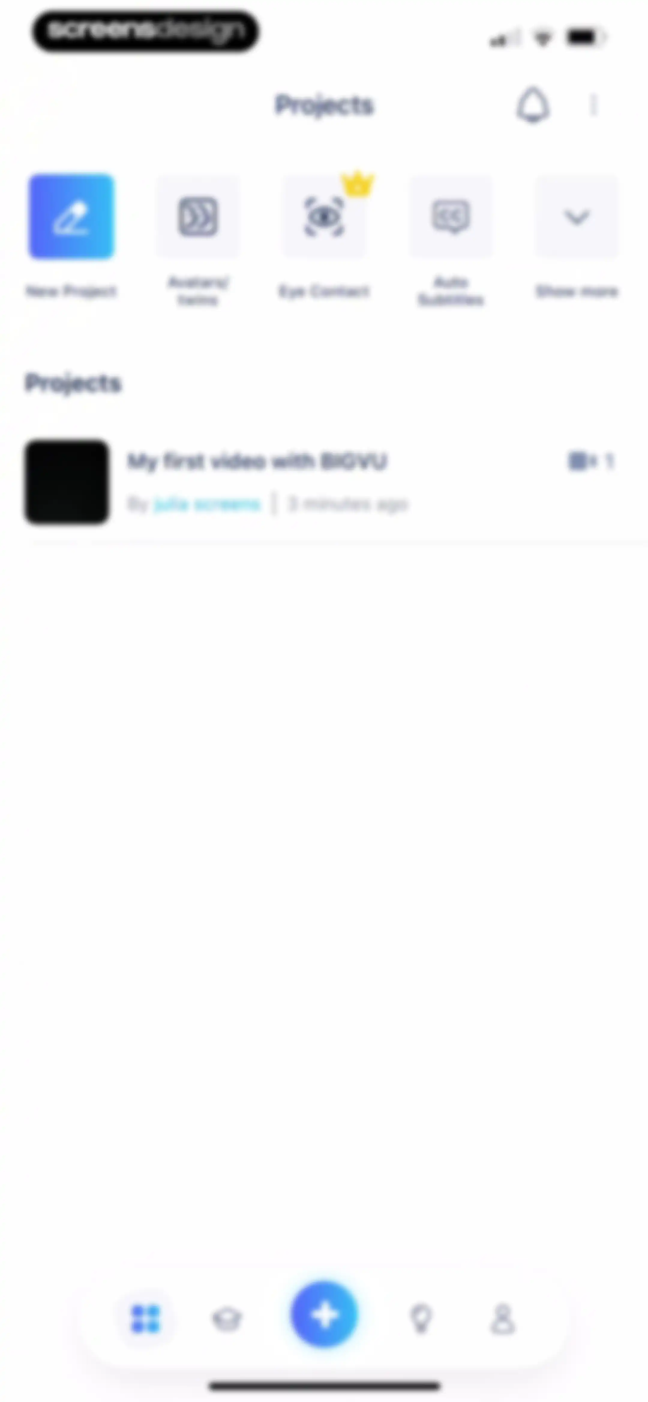 BIGVU Teleprompter Captions AI screen 35